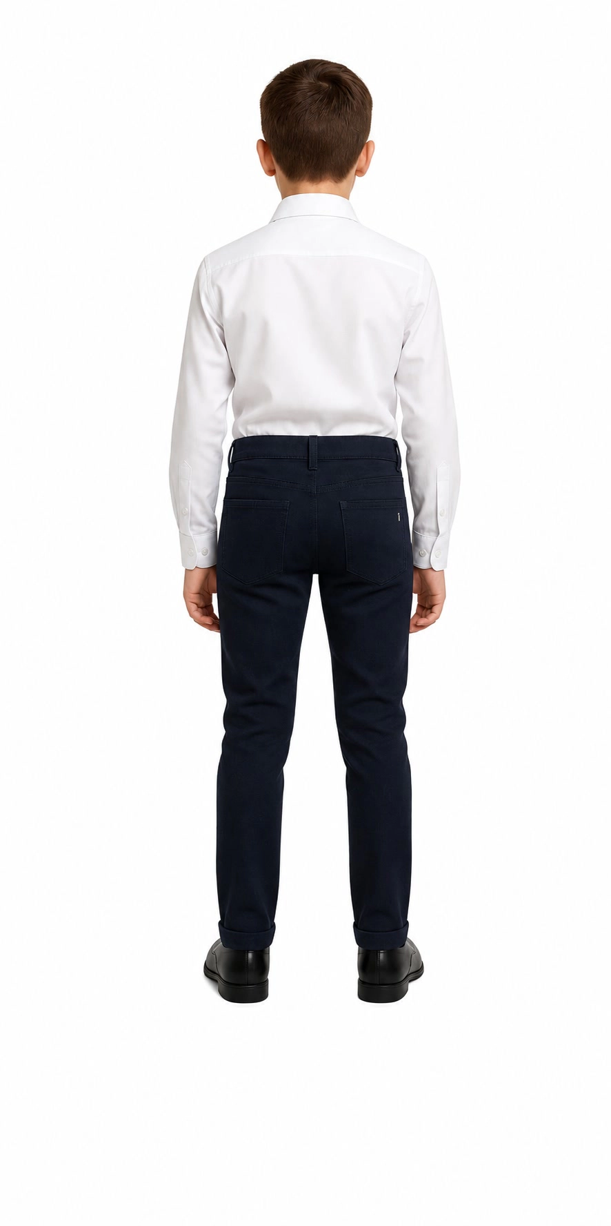 Elie Balleh Boys Slim Fit Tone On Shirt