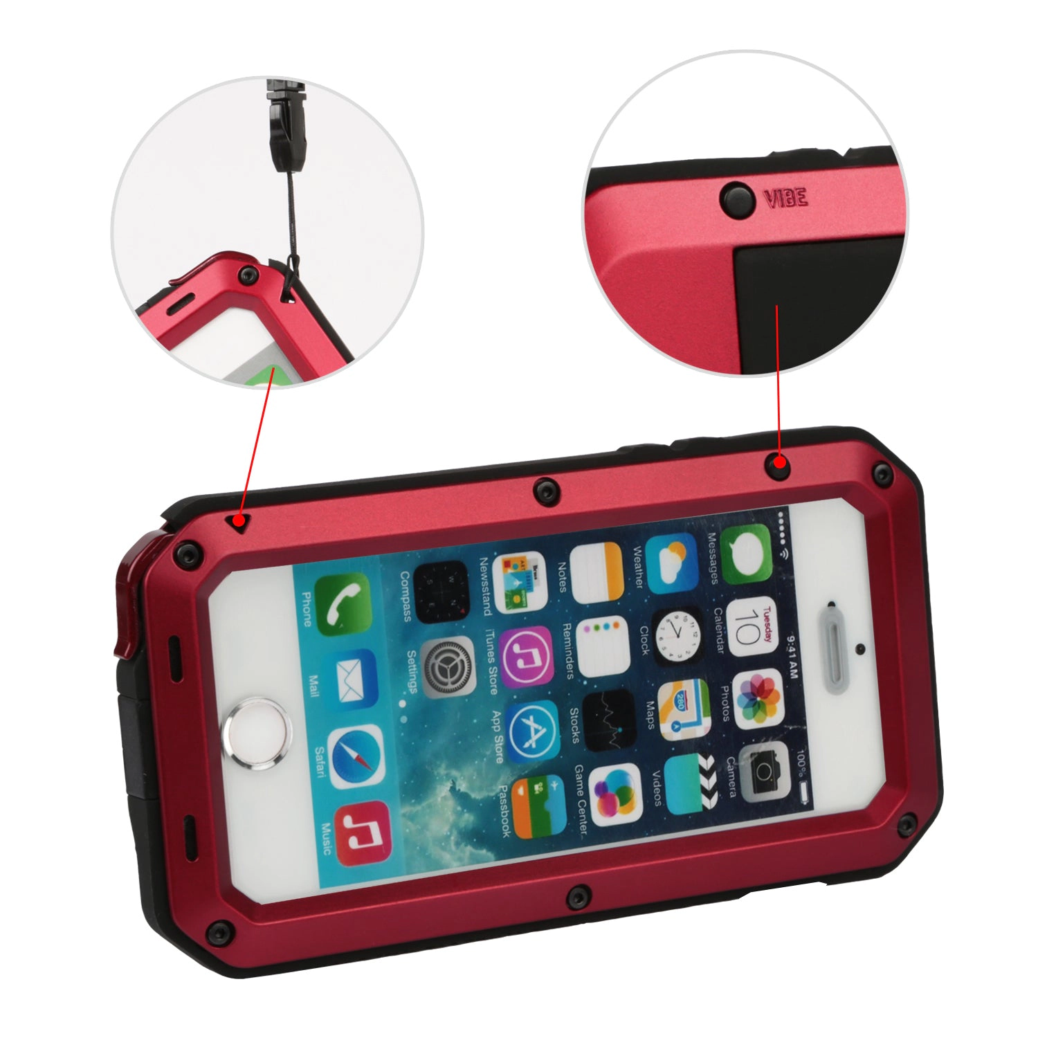 GBruno Shock-Resistant Hybrid Case For IPhone 6s Plus