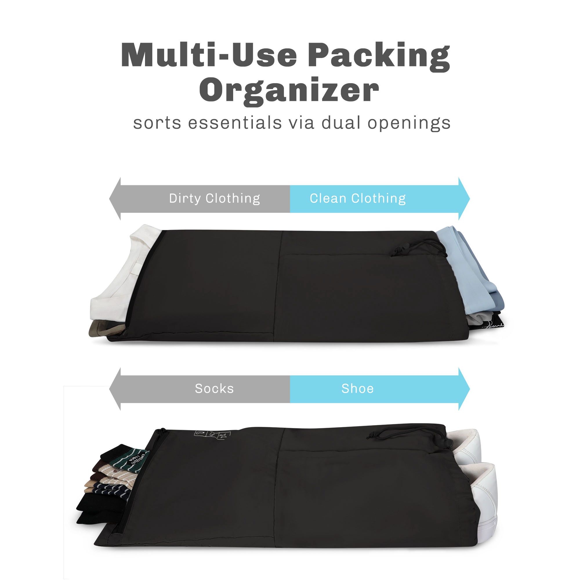 Hynes Eagle Unisex Compression Packing Cubes Set
