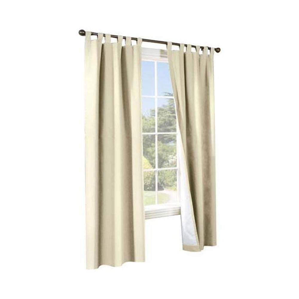 Commonwealth Thermalogic Weather Cotton Fabric Tab Panels Pair - 160x84"