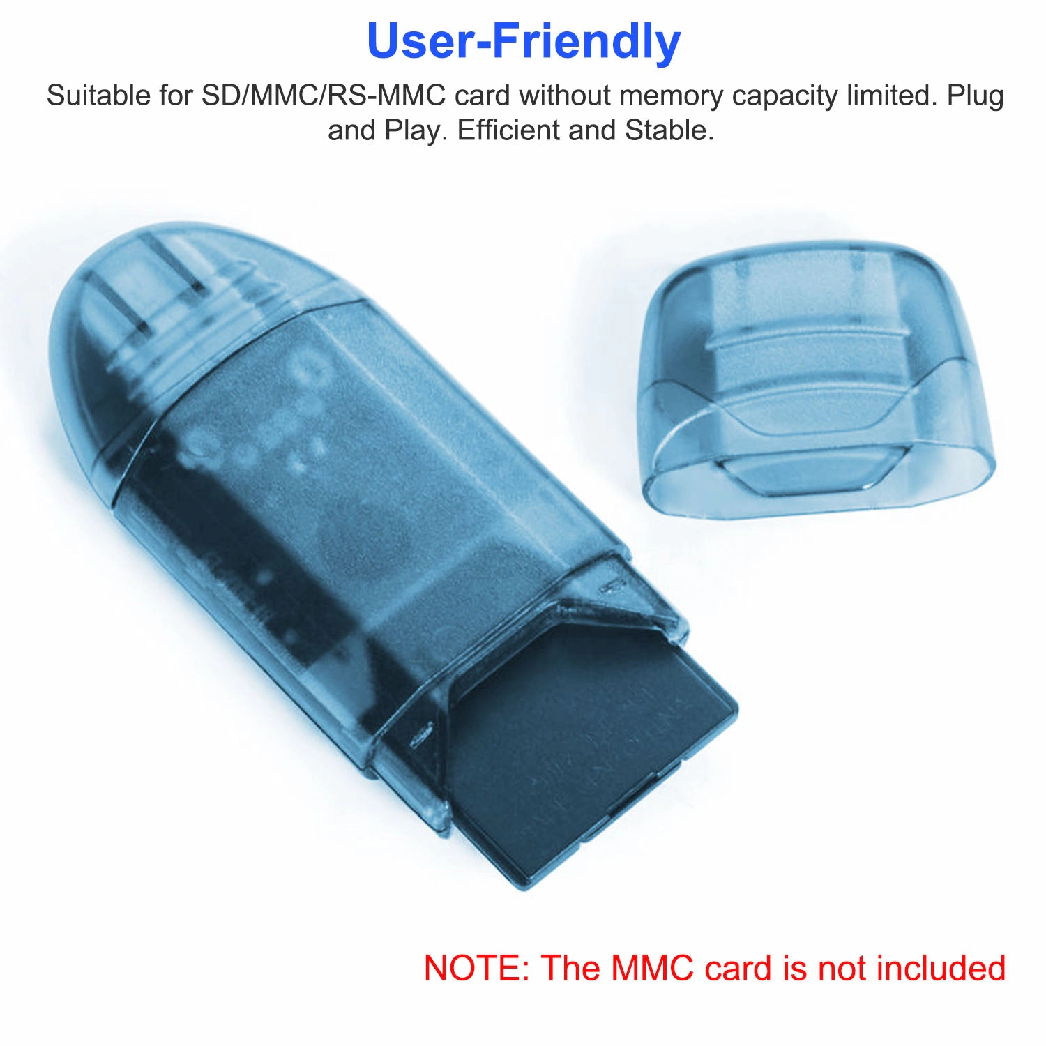 GBruno USB 2.0 High-Speed SD Memory Card Reader