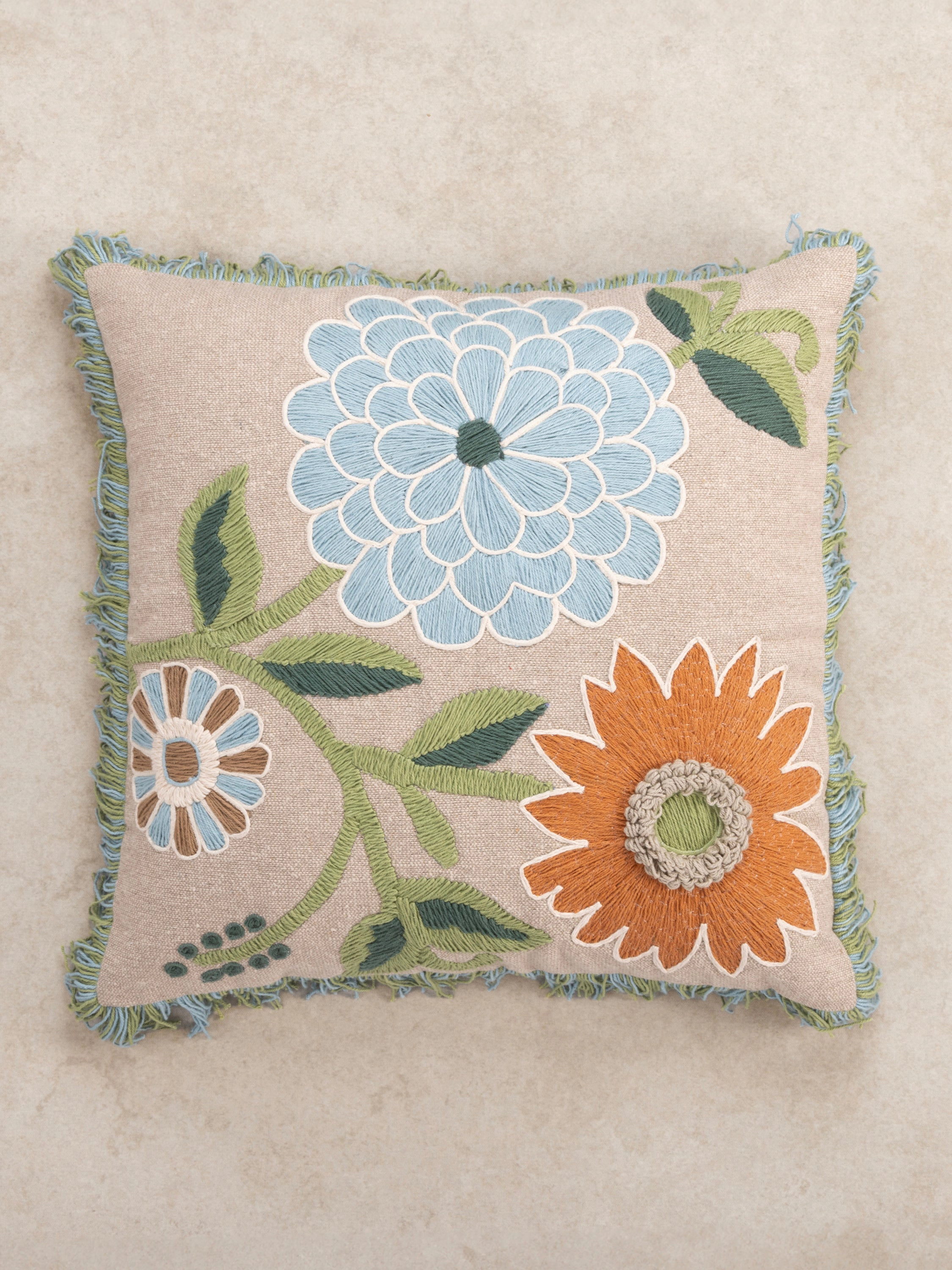GAURI KOHLI Montana Throw Pillow 20"x20"