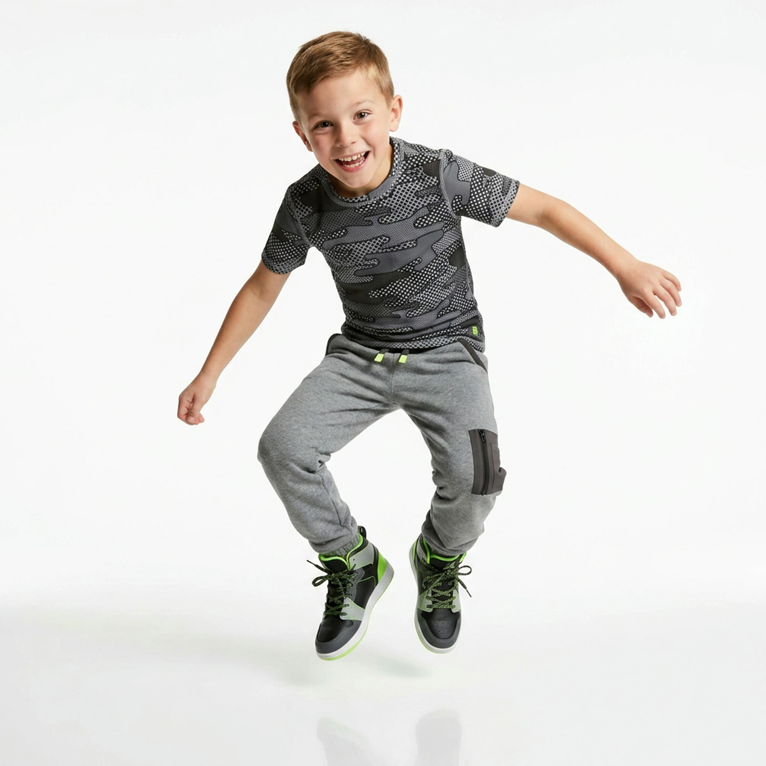 Rockets of Awesome Dot Camo Active Tee for Boys