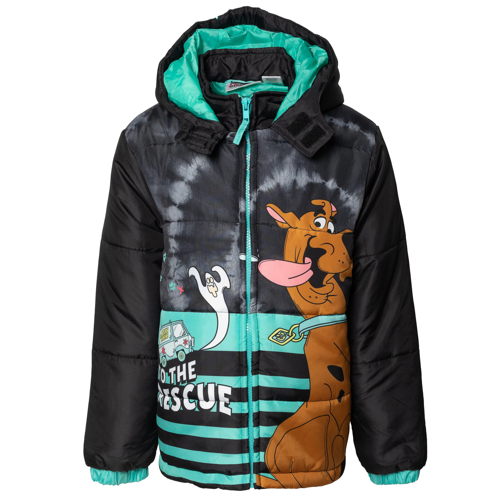 Scooby-Doo  Boys' Hooded Puffer Coat