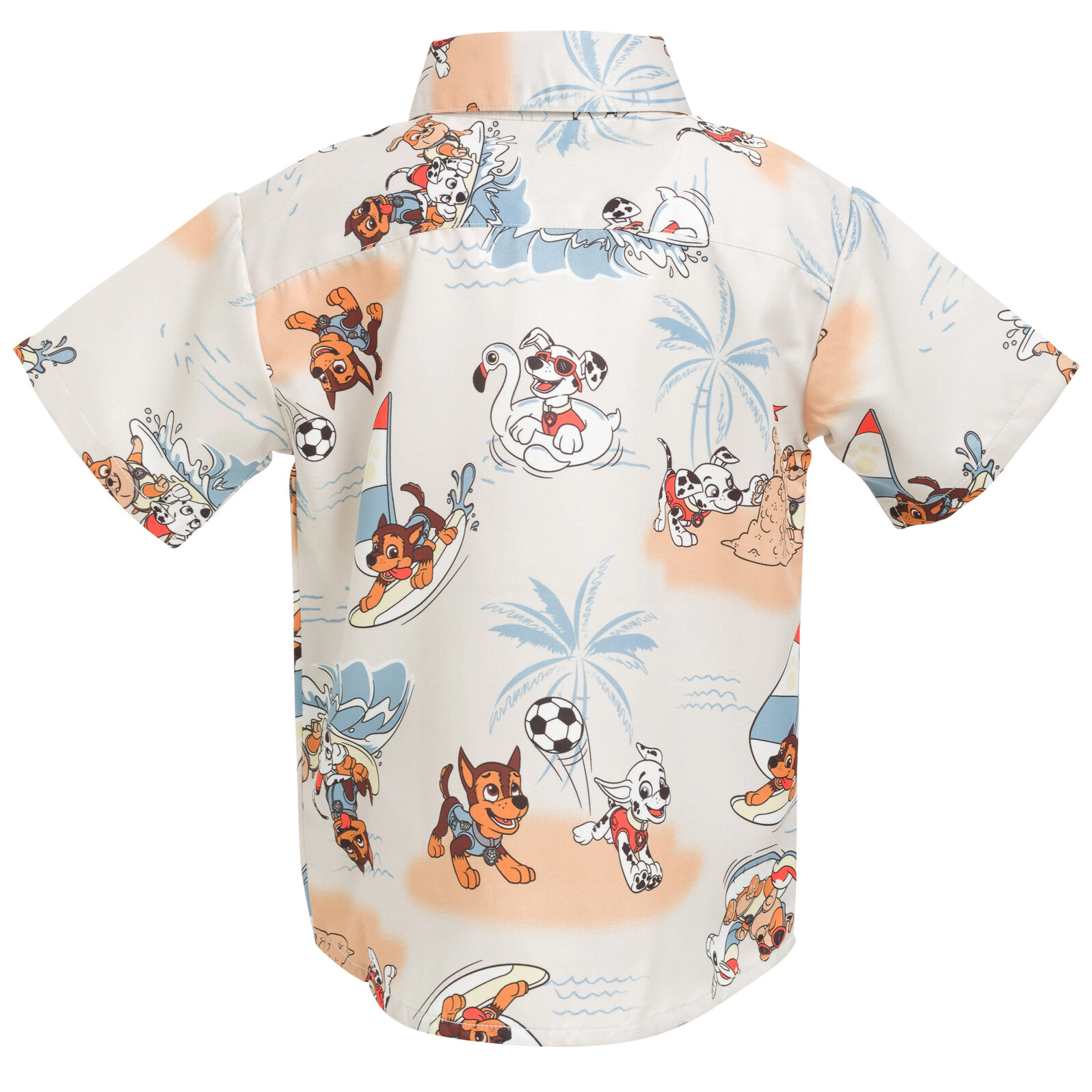Paw Patrol Boys' Hawaiian Button-Down Shirt