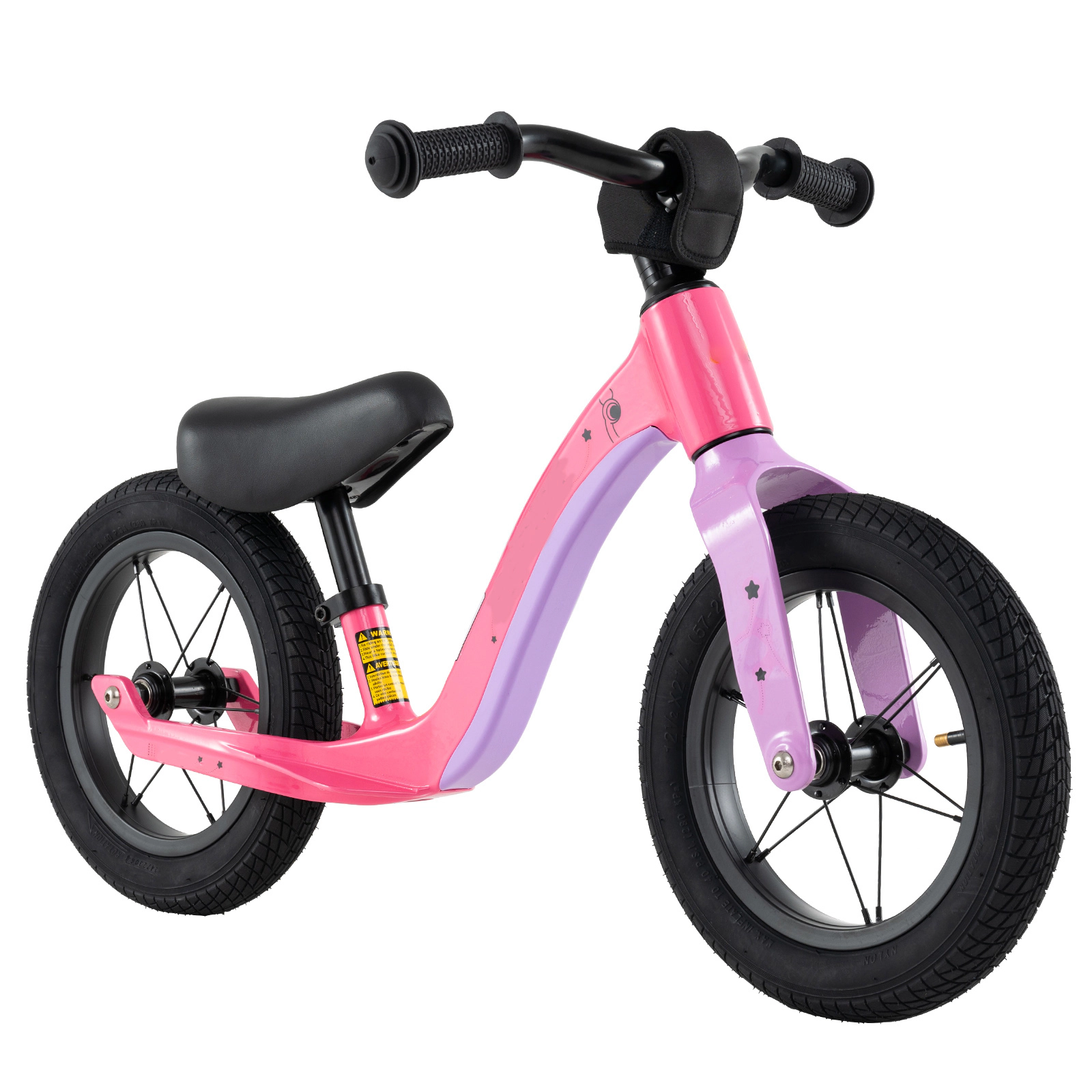 SUGIFT Adjustable Seat 360 Degree Rotatable Handlebar Kids 12 Inch Balance Bike