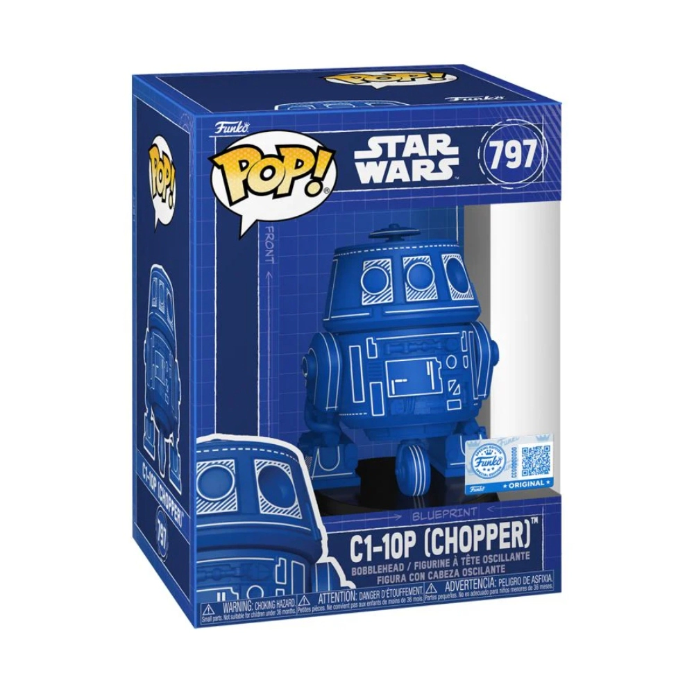 Funko Pop! Star Wars: C1-10P (Chopper) Blueprint #797