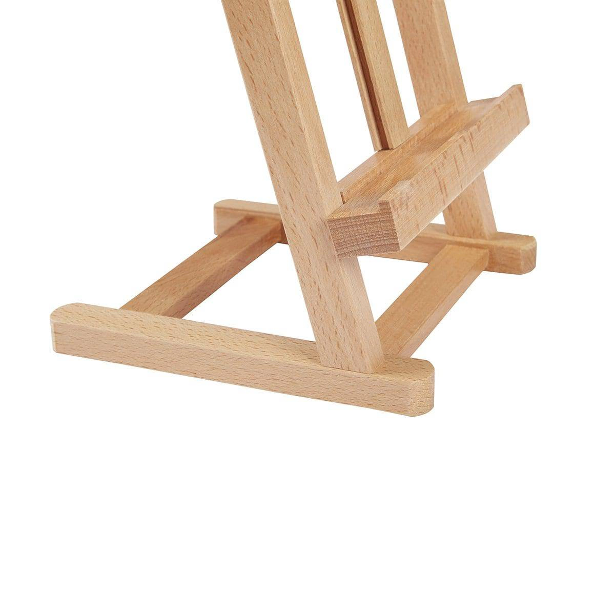 KINGART Wooden Mini Tabletop H-Frame Easel 16-inch