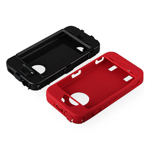GBruno Dual-Layer Rugged Case For IPhone 4/4S