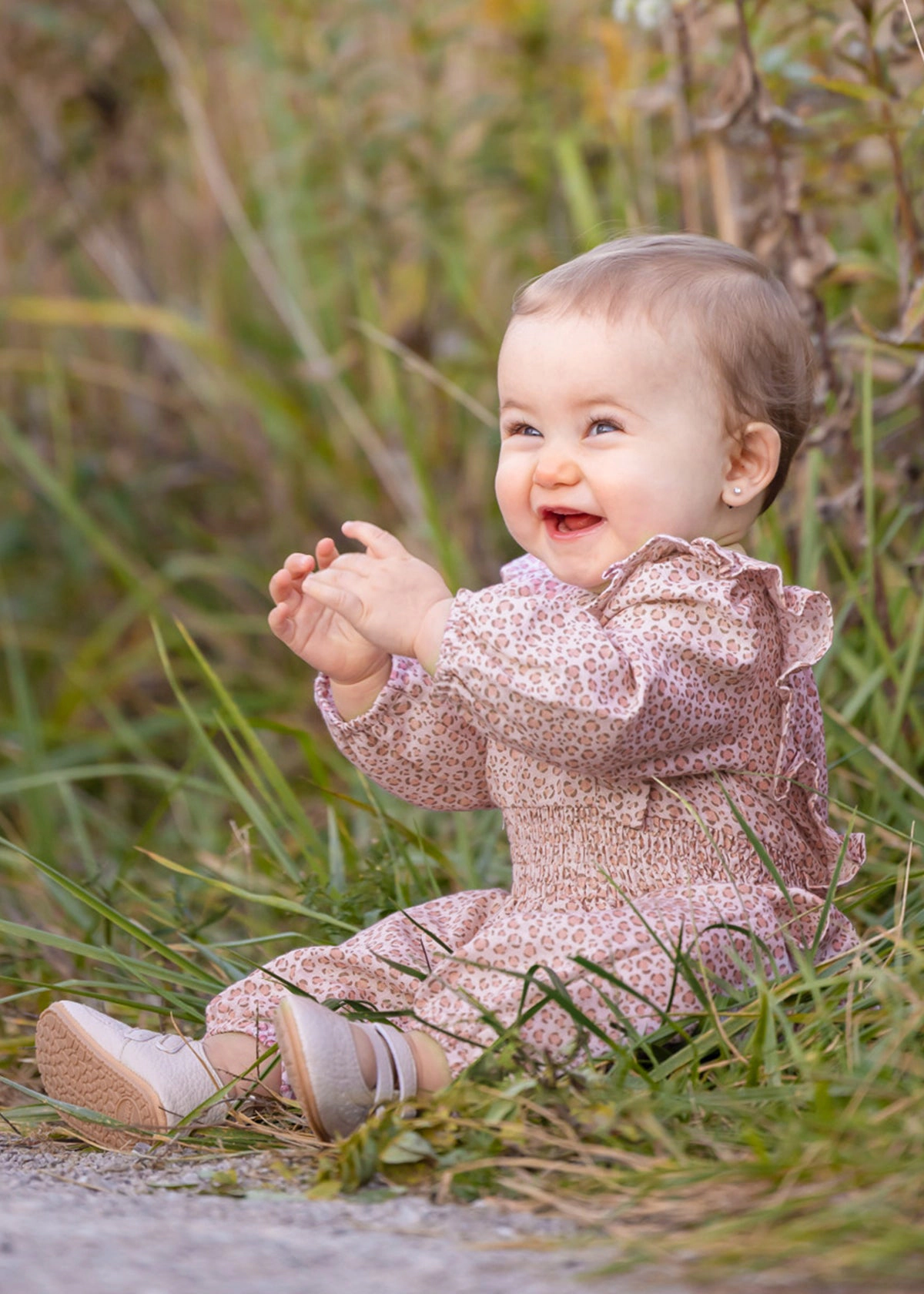Mabel and Honey Dashing Leopard Rayon Romper