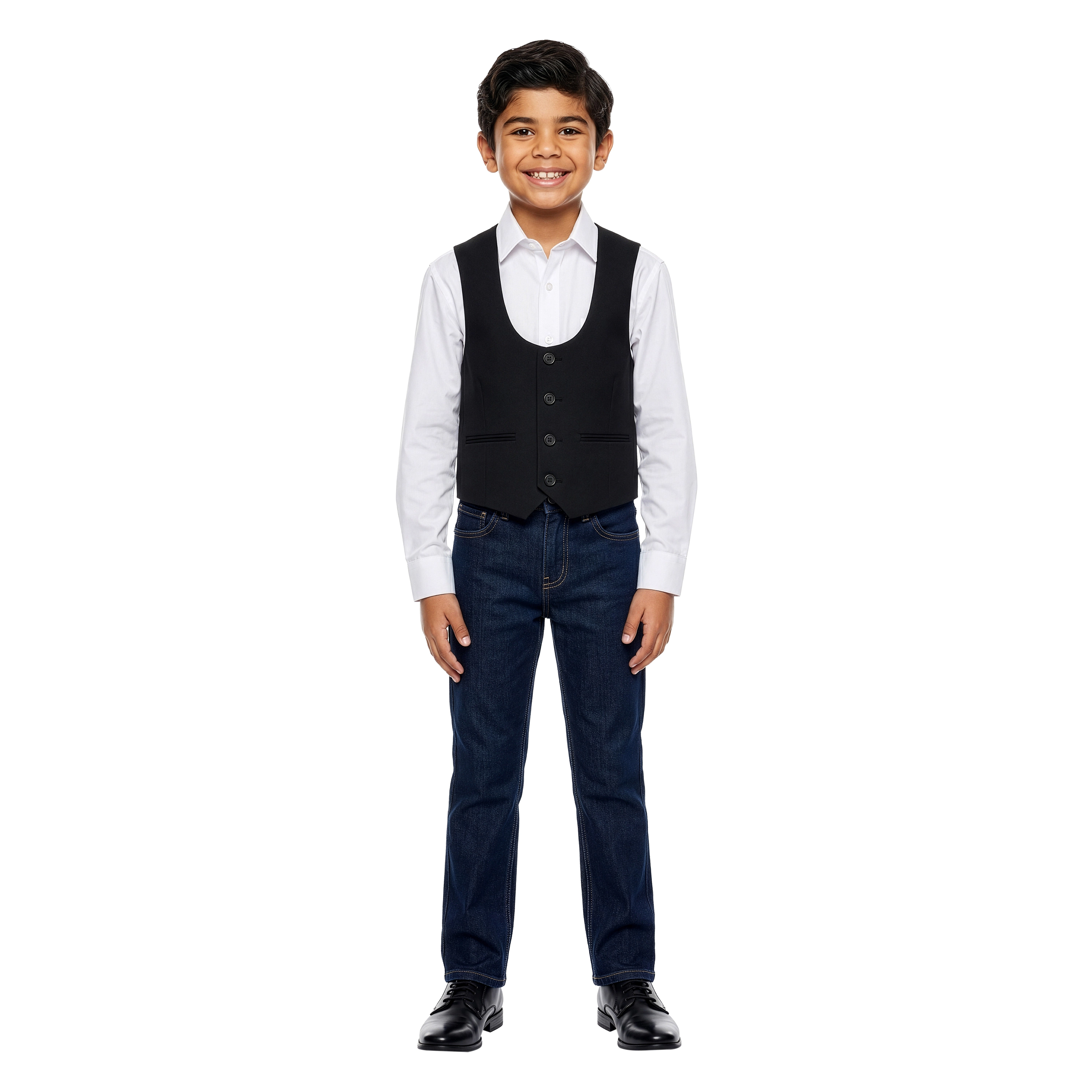Zegarie Little & Big Boys Tailored Fit Suit Separates Vest Only