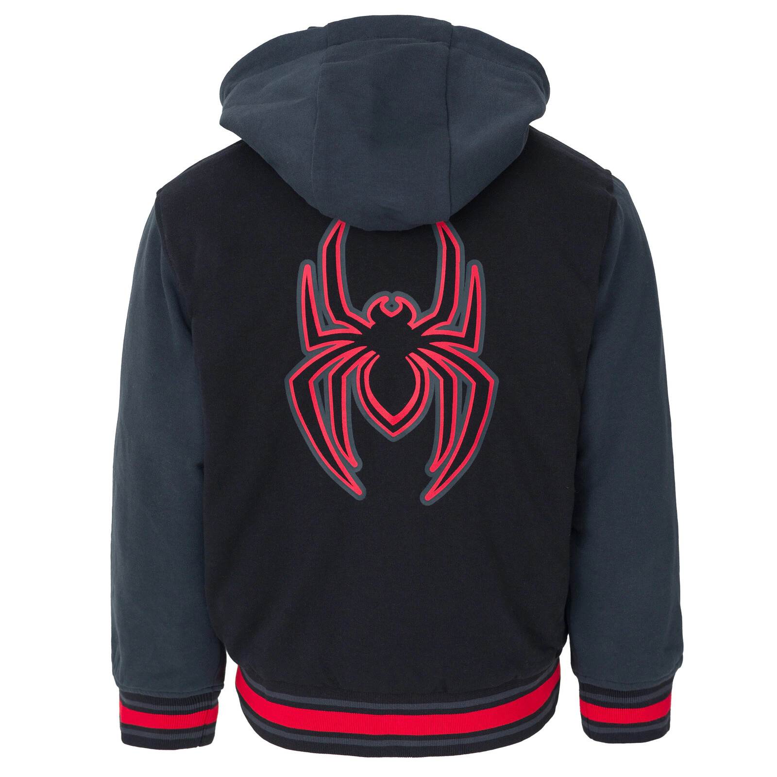 Marvel Spider-Man Boys' Varsity Hooded Bomber Jacket