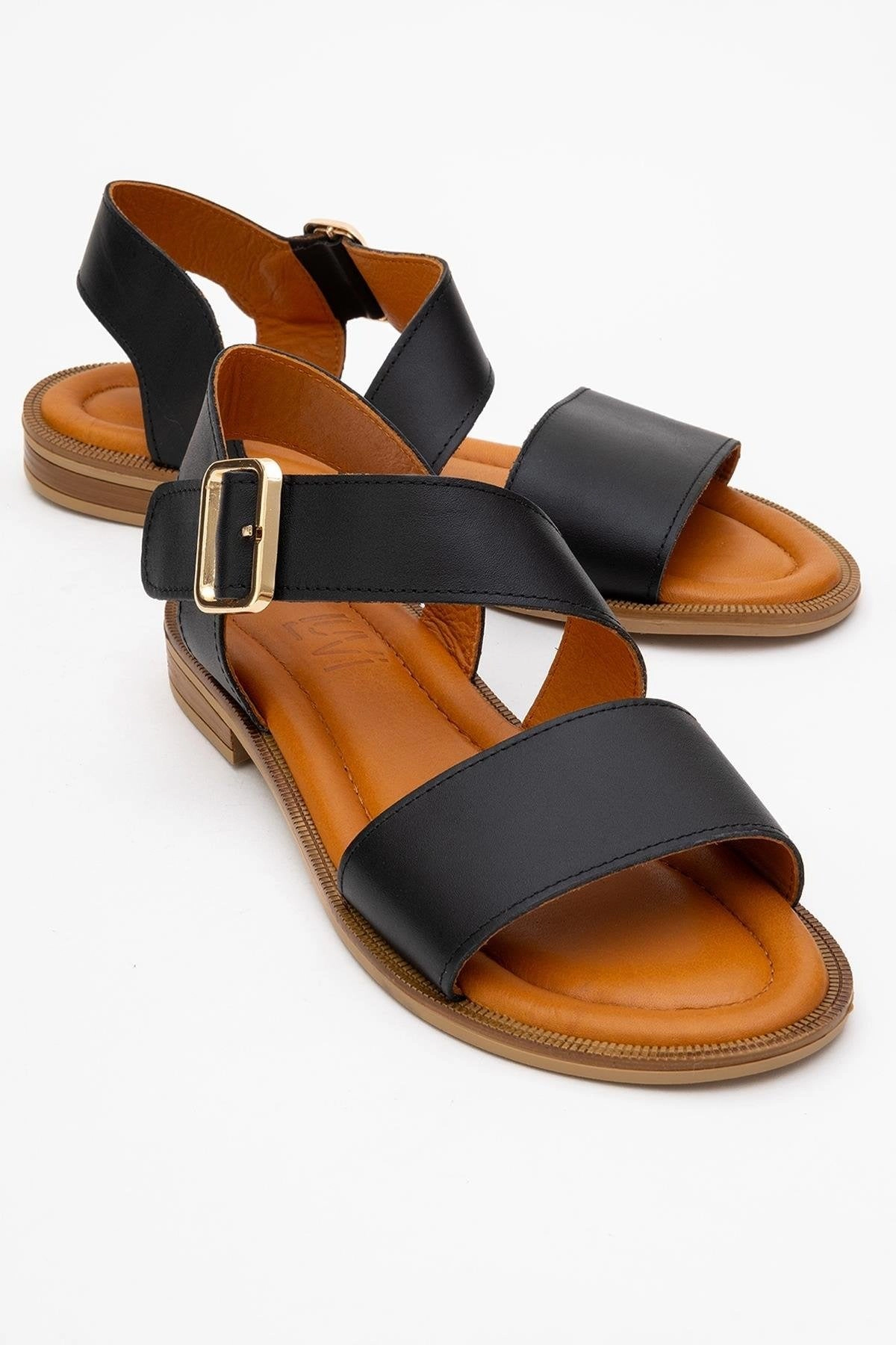 Forever & Always Womens Majesty Leather Sandals
