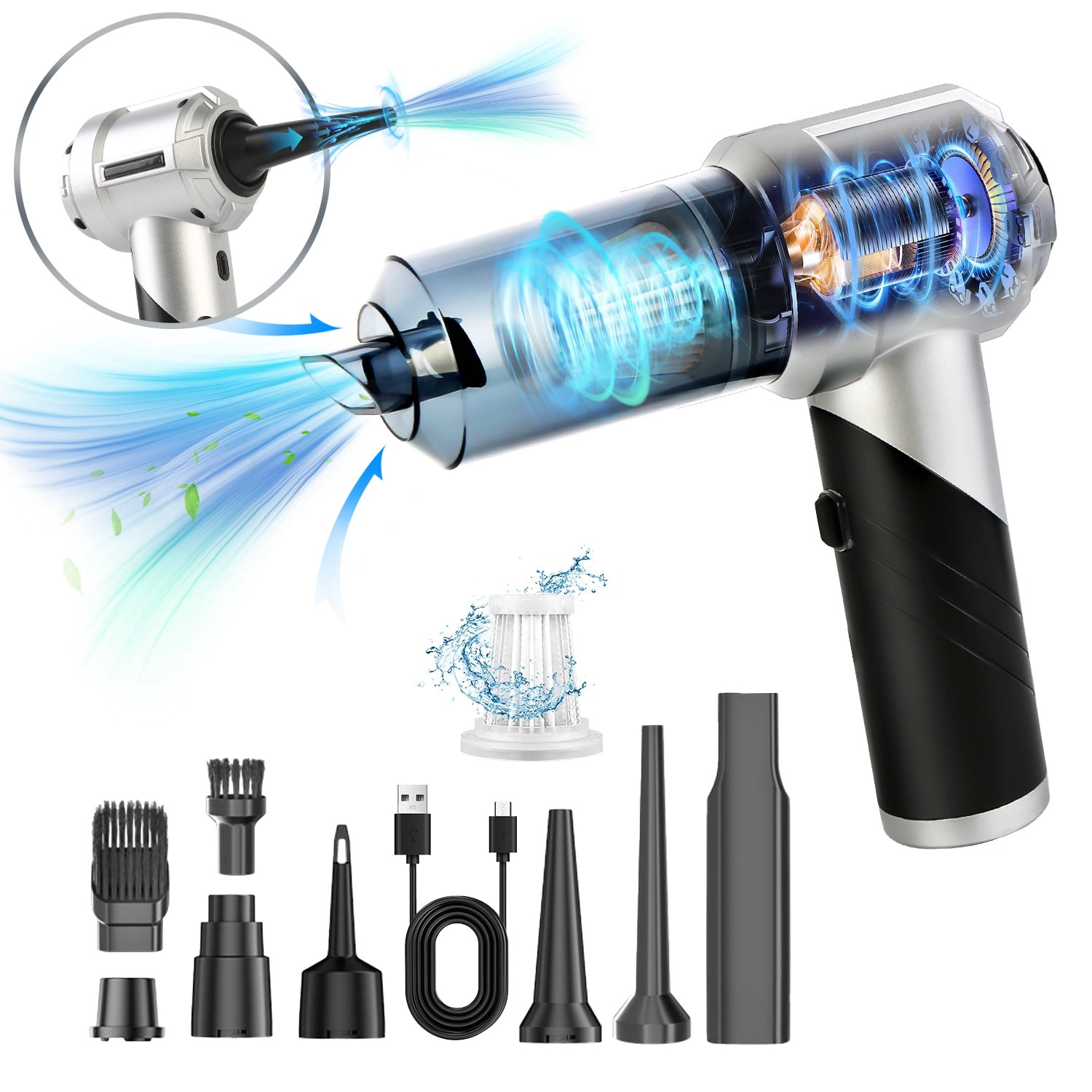 GBruno Cordless Handheld Car Vacuum Cleaner