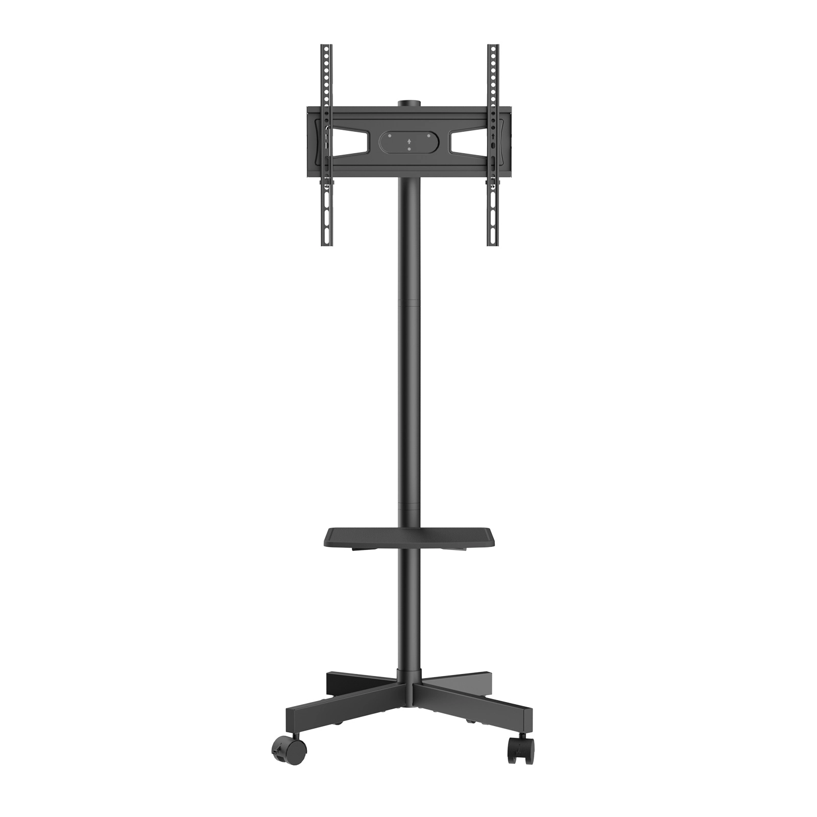 HONGGE Portable TV Stand with Height Adjustable Mount for Bedroom Living Room