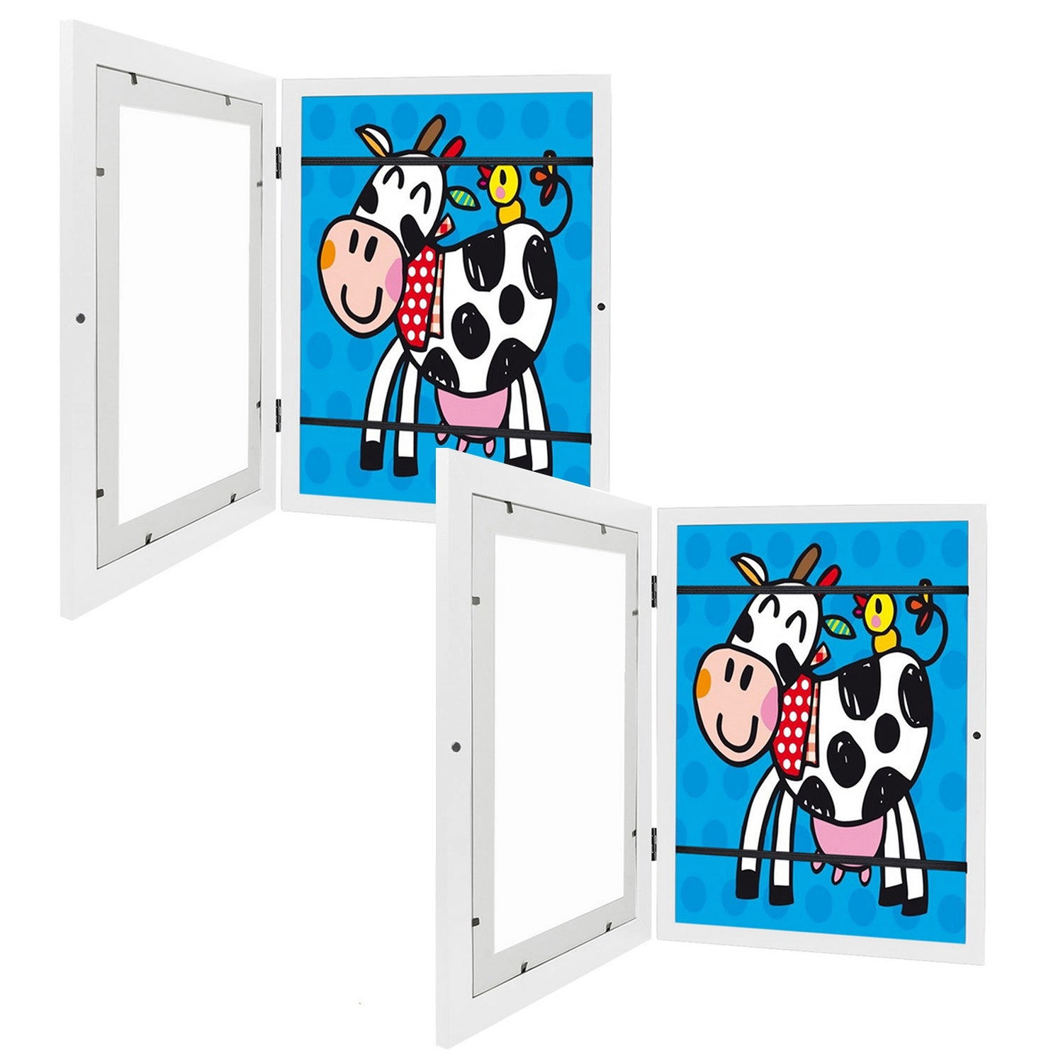 GBruno 2-Pack Front-Opening Kids Art Frame A3