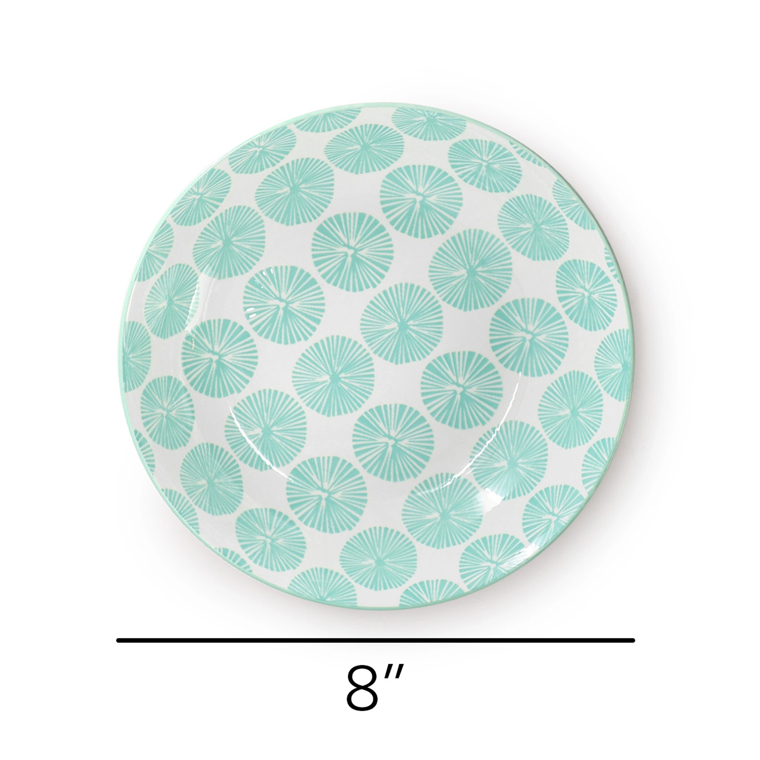 Elama Giovanna 6 Piece Assorted Porcelain Bowl Set
