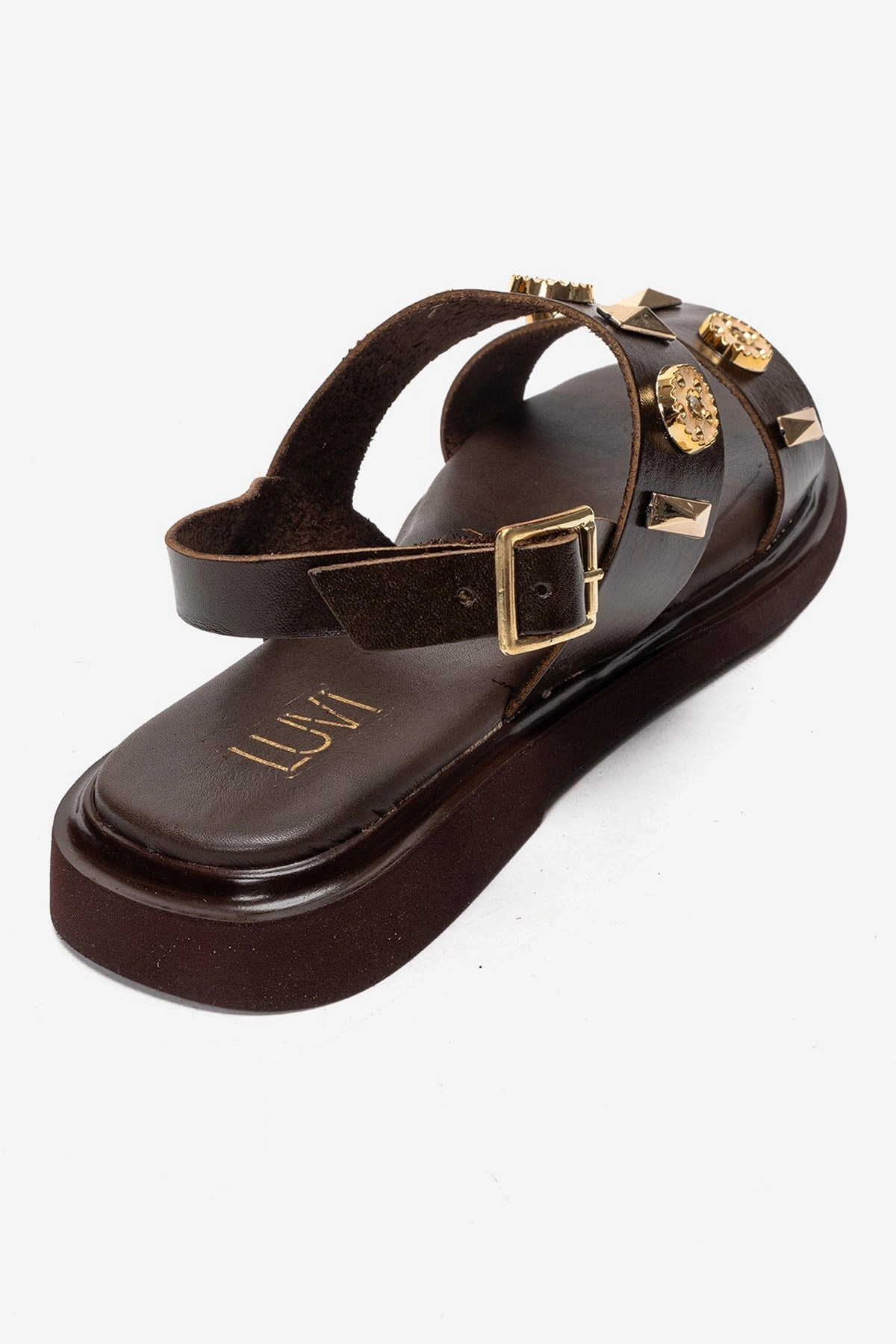 Forever & Always Womens Libera Leather Sandals
