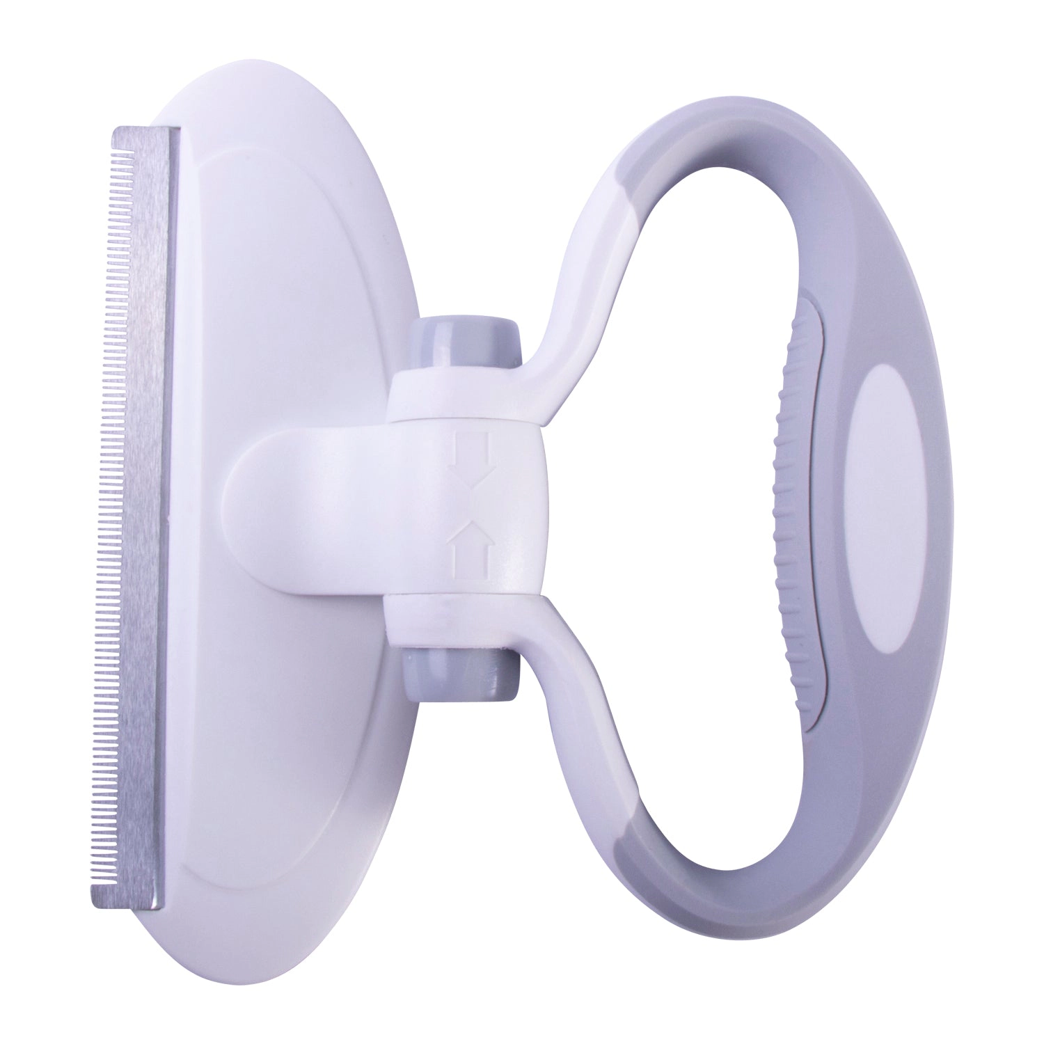 Pet Life ® 'Gyrater' Swivel Travel Grooming Deshedding Pet Comb