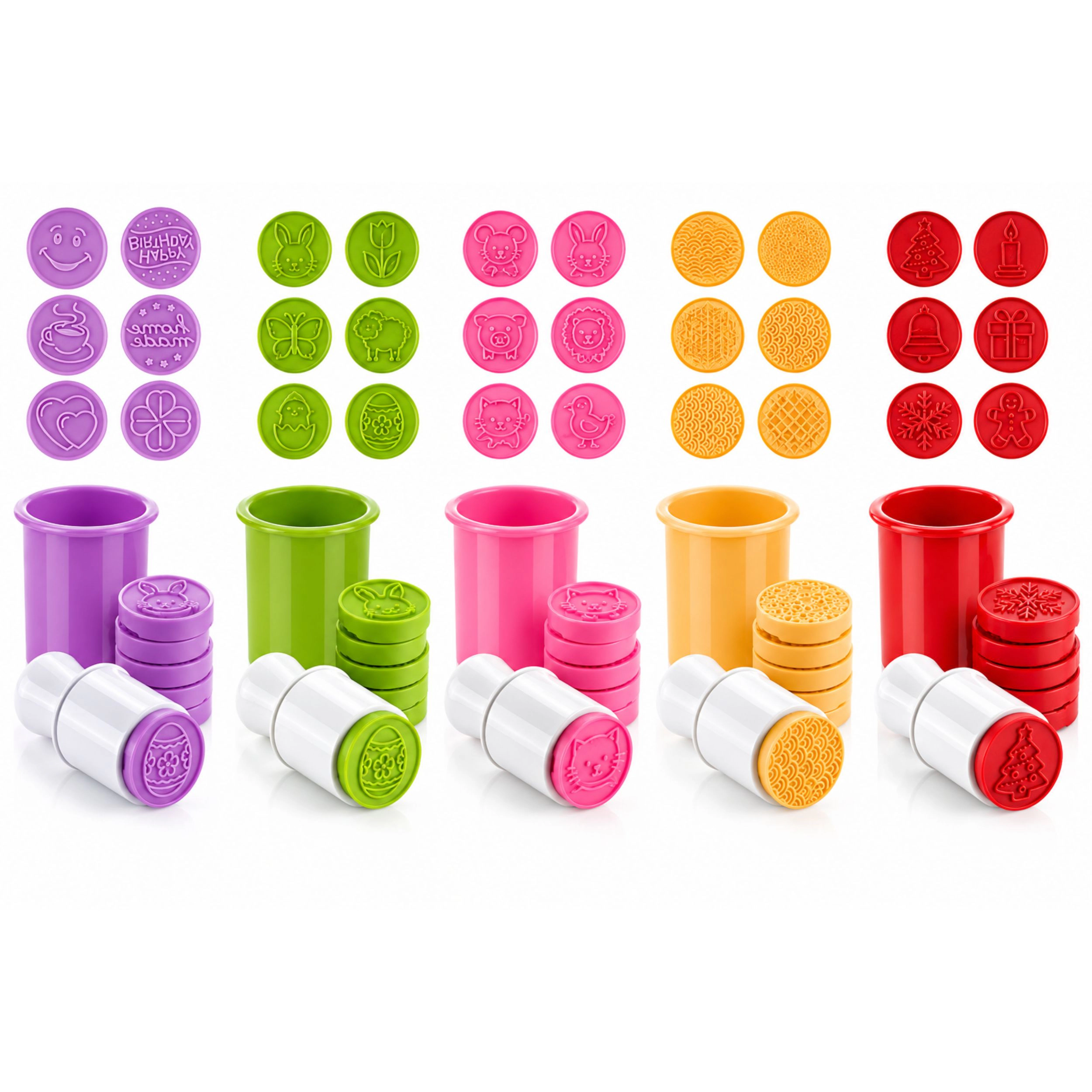 Home Collection 1-Set Cookie Stamp Set Embossers & Biscuit Molds