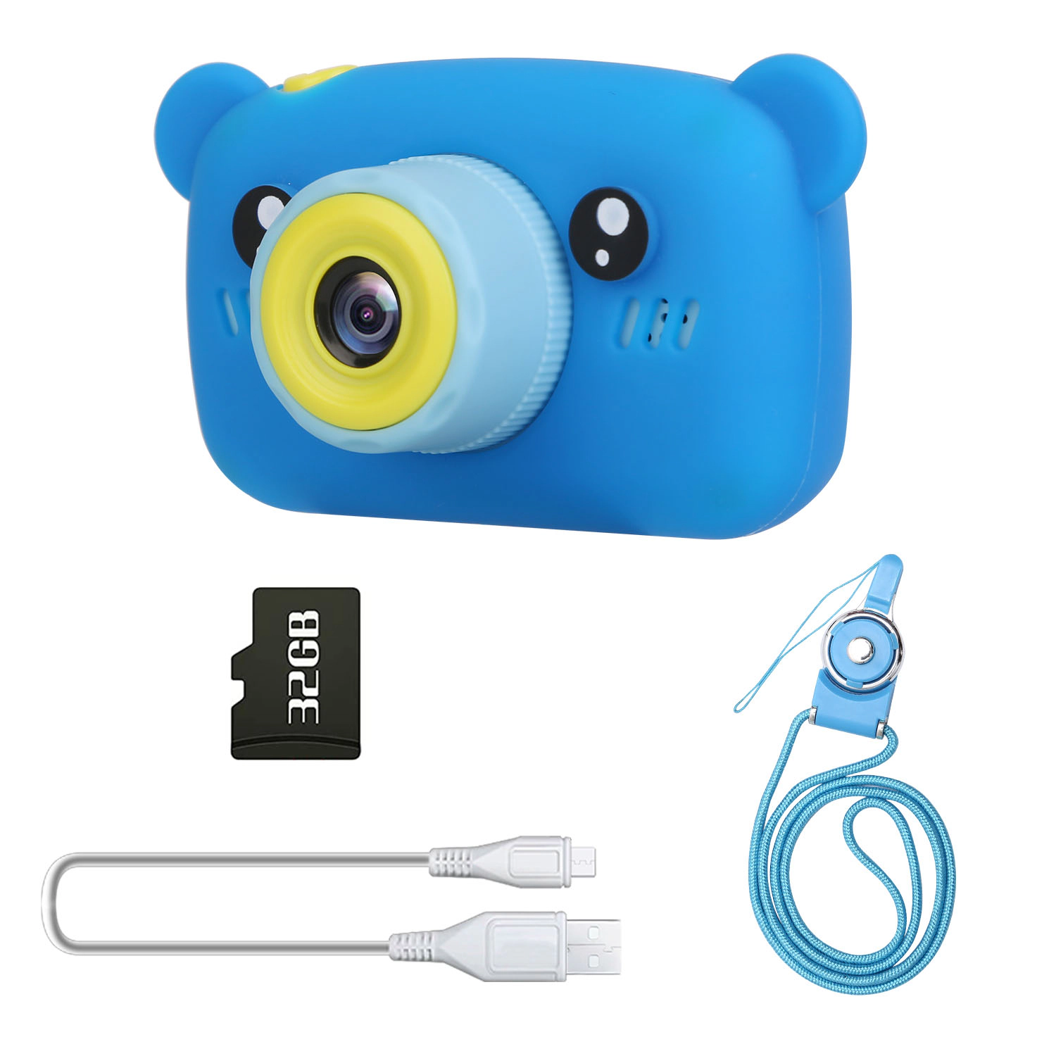 GBruno 2-in-1 Kids Digital Camera With 32GB Card