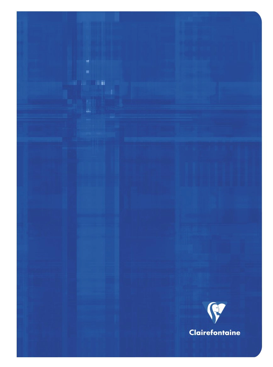 Clairefontaine Staplebound Ruled Notebook w/ Margin - 40 Sheets, 90g, 8 1/4 x 11 3/4, Assorted