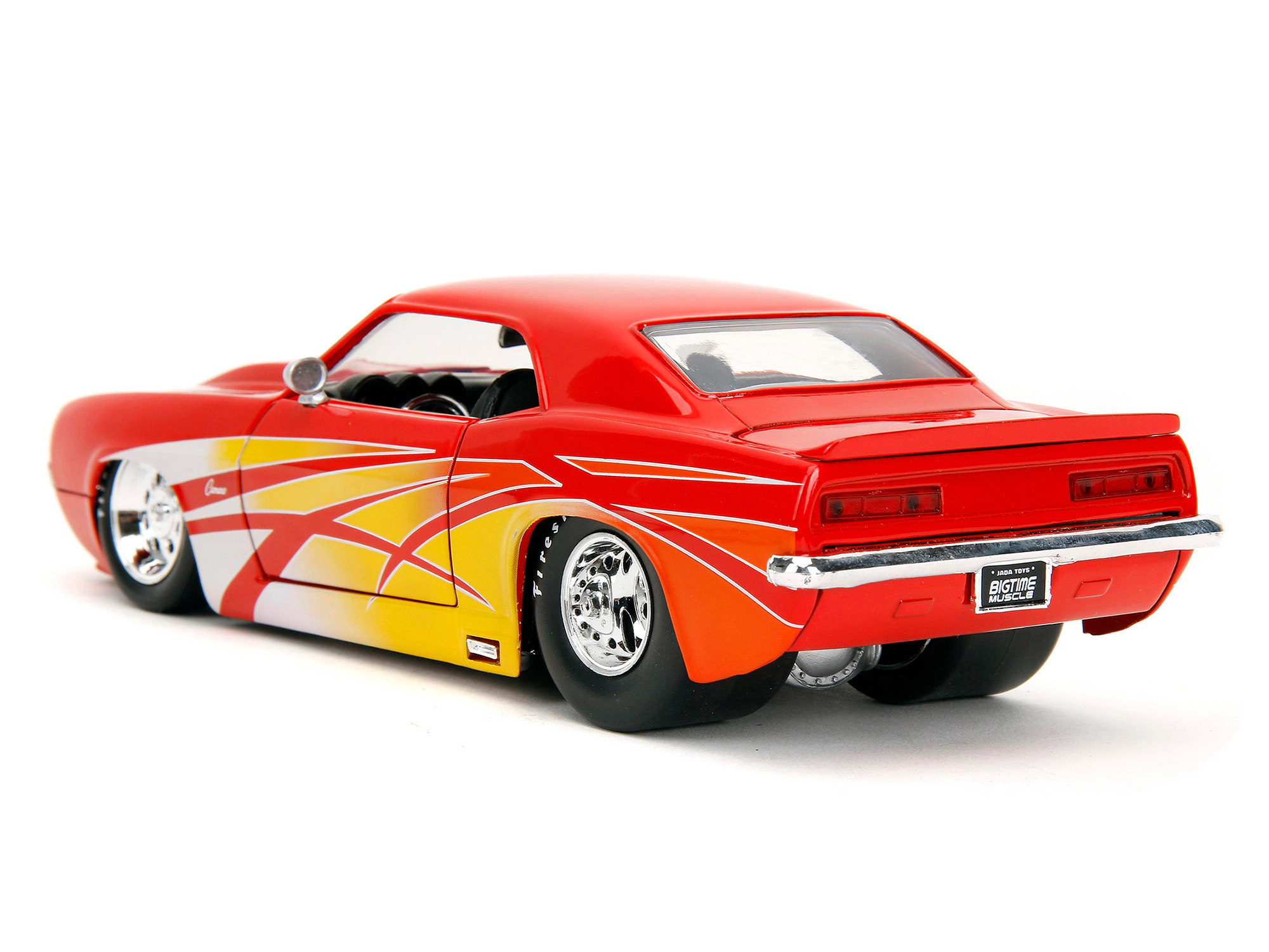 Jada 1969 Chevrolet Camaro Red with Graphics "BigTime Muscle" Series 1/24 Diecast Model Car by Jada
