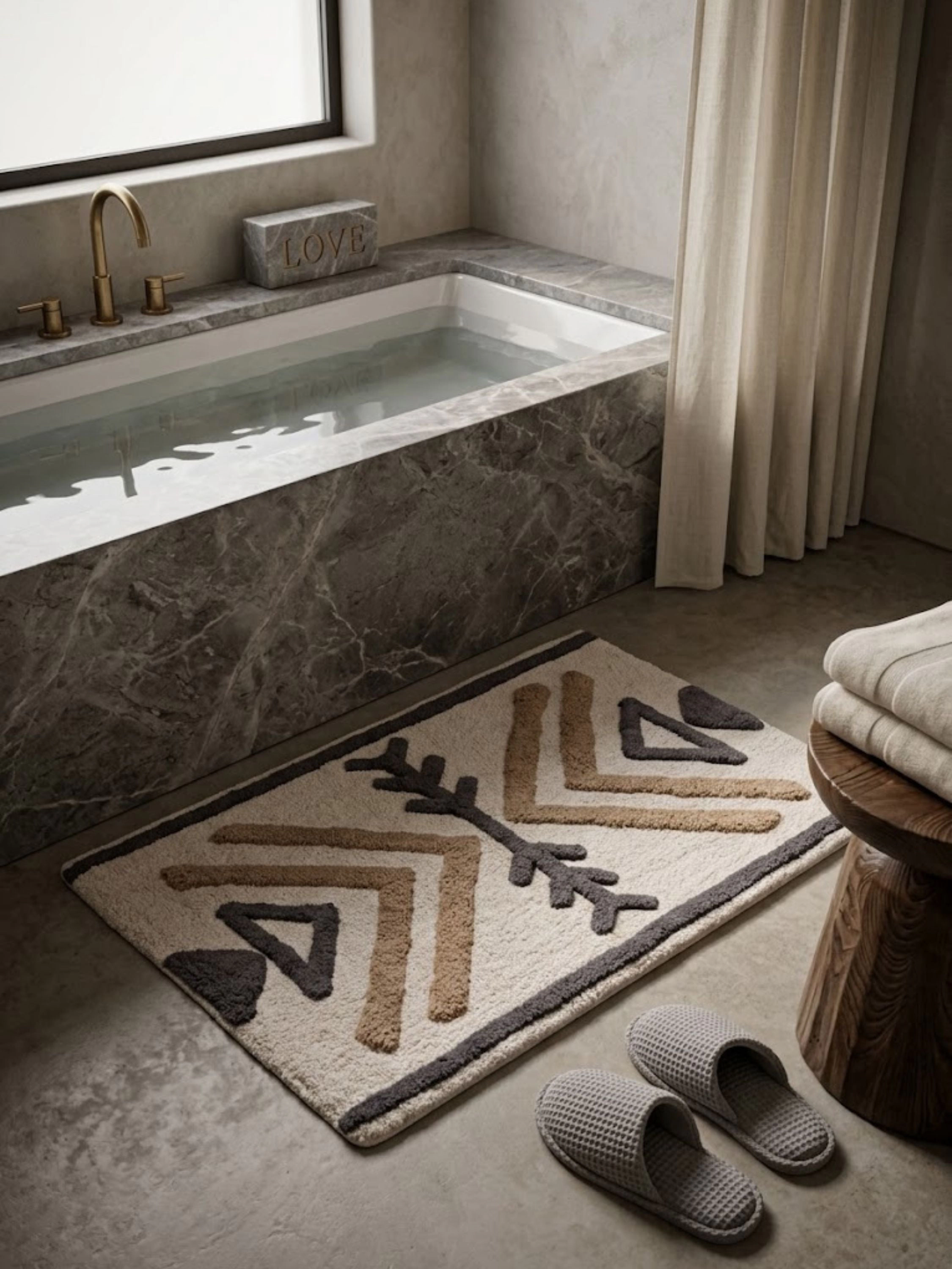 GAURI KOHLI Sitara Bath Mat