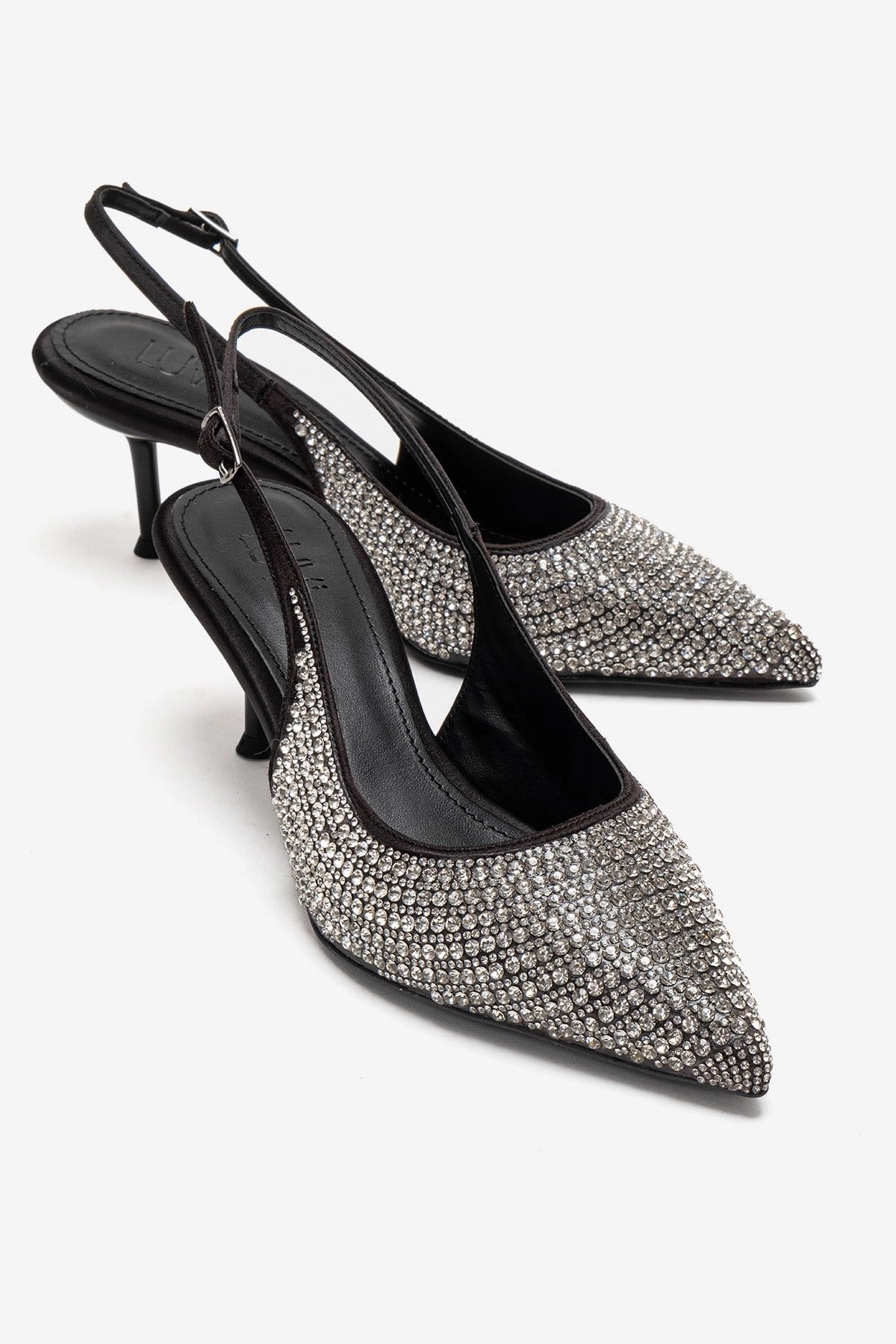 Prologue Shoes Womens Yasmina Embellished Stiletto Pump
