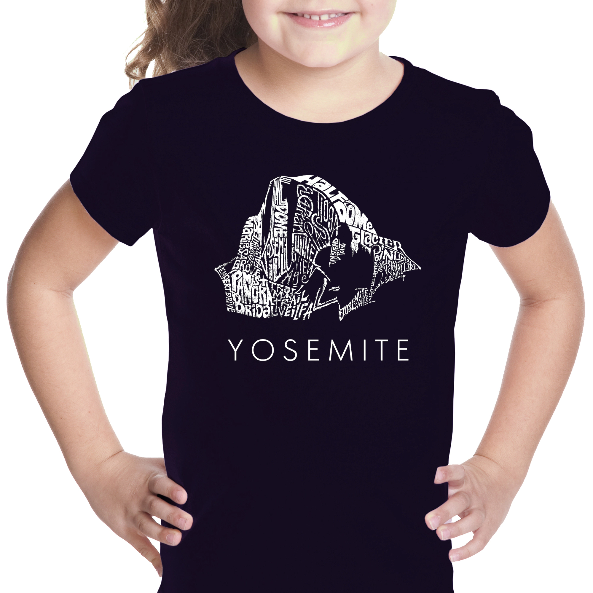 LA Pop Art Girls Word T-Shirt