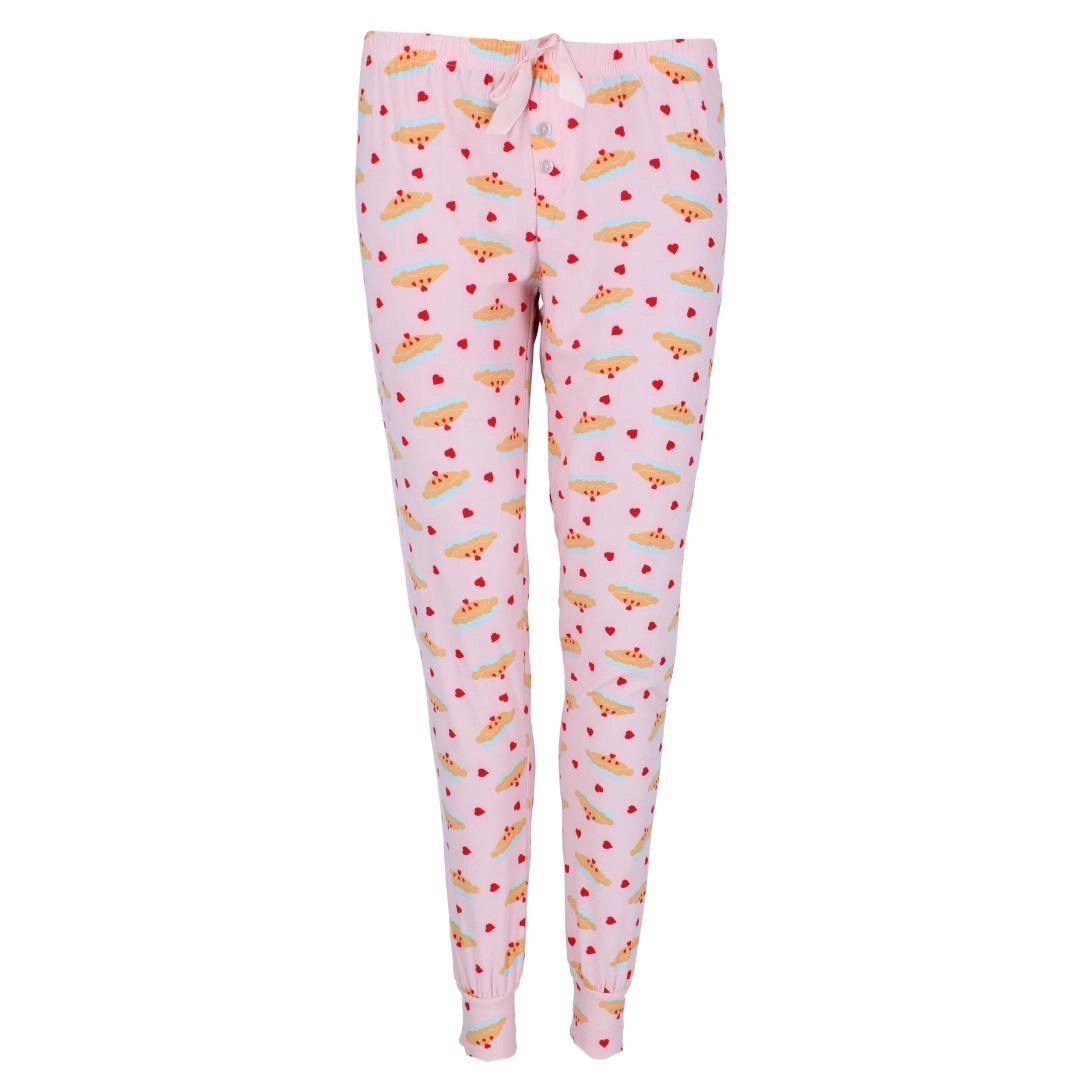 Overslept Women's Cutie Pie Jogger Pajama Set