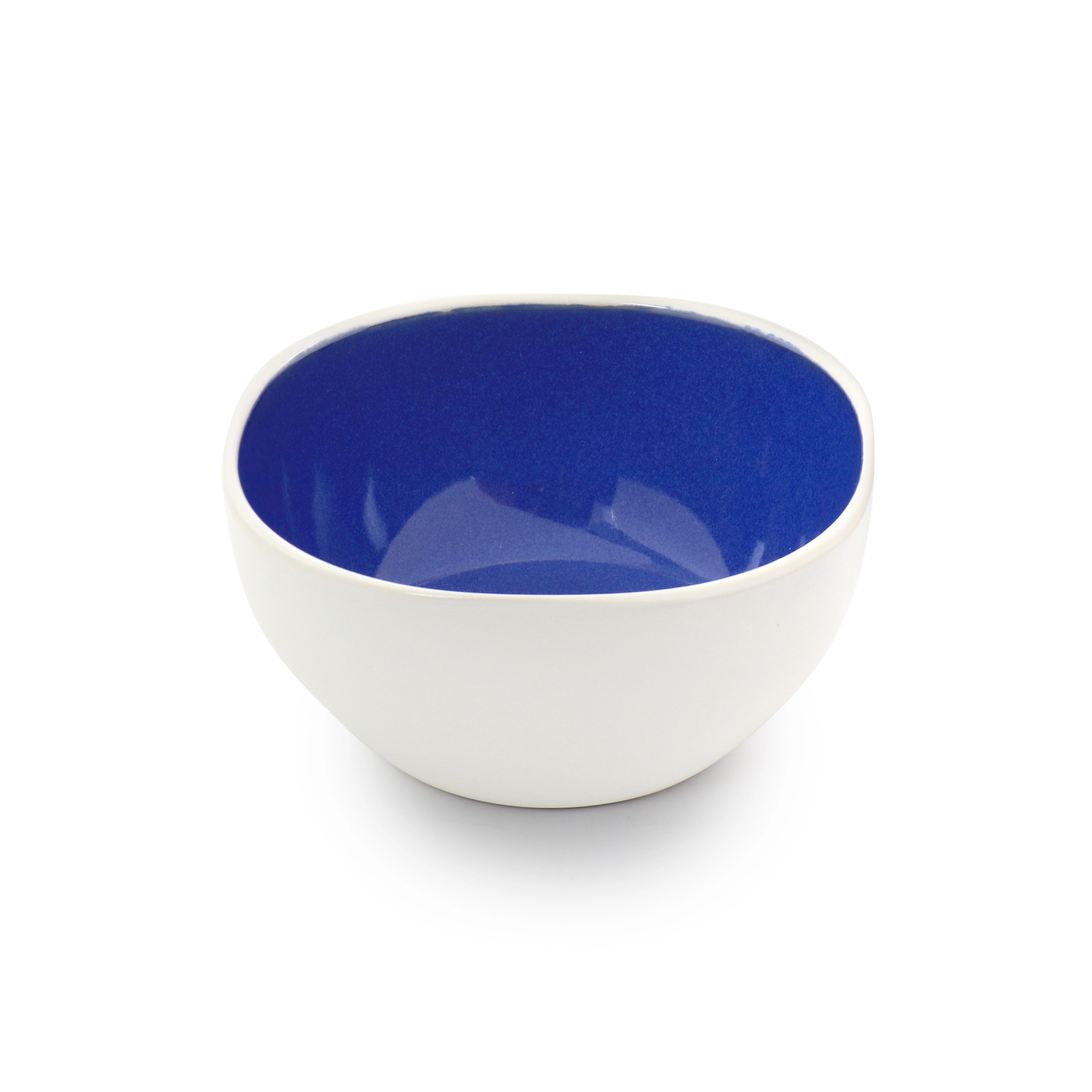 Gibson Elite Soho Lounge 16 Piece Stoneware Dinnerware Set in Cobalt