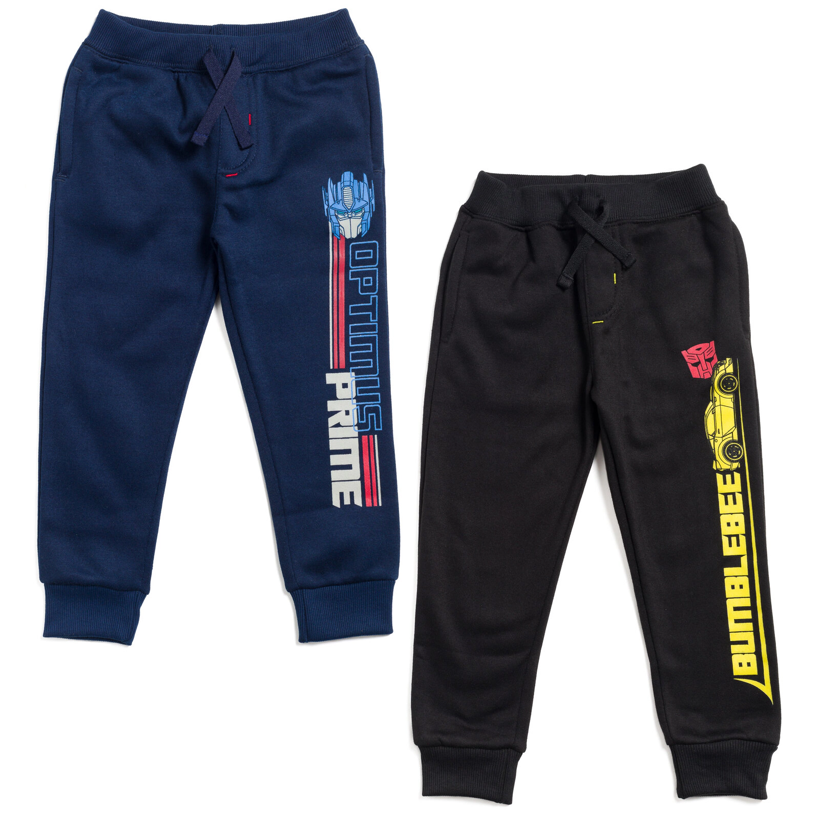 Transformers Boys' 2-Pack Fleece Jogger Pants