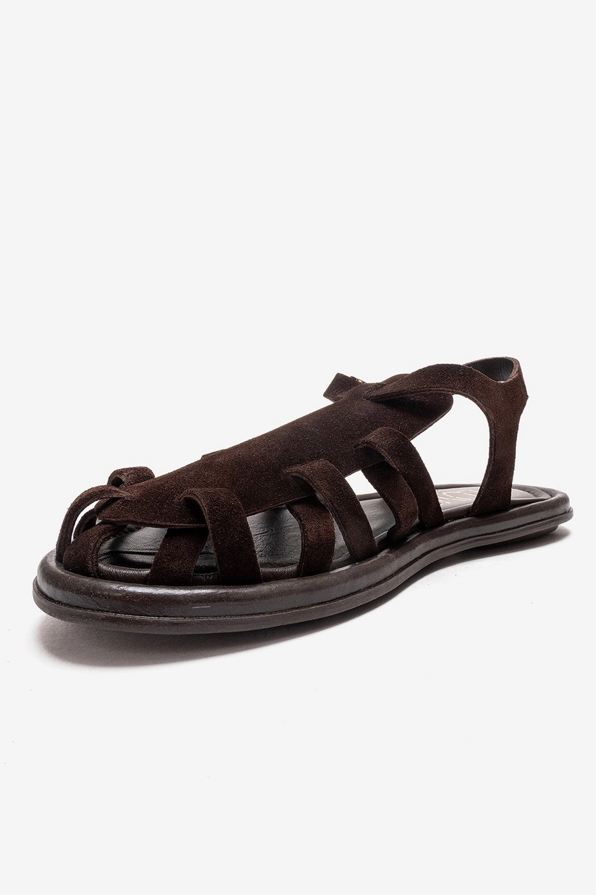 Forever & Always Womens Alone Leather Gladiator Sandals