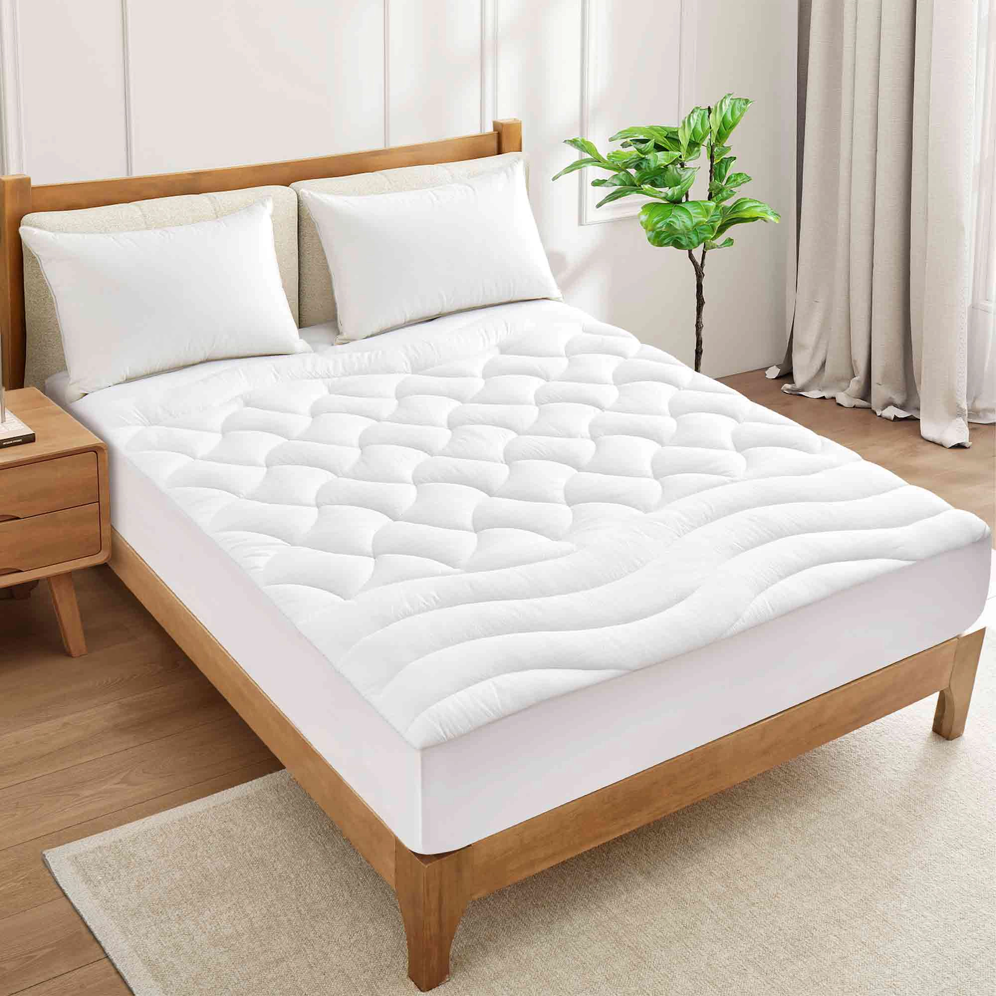 PEACE NEST Waterproof Summer Cooling Mattress Pad Machine Washable