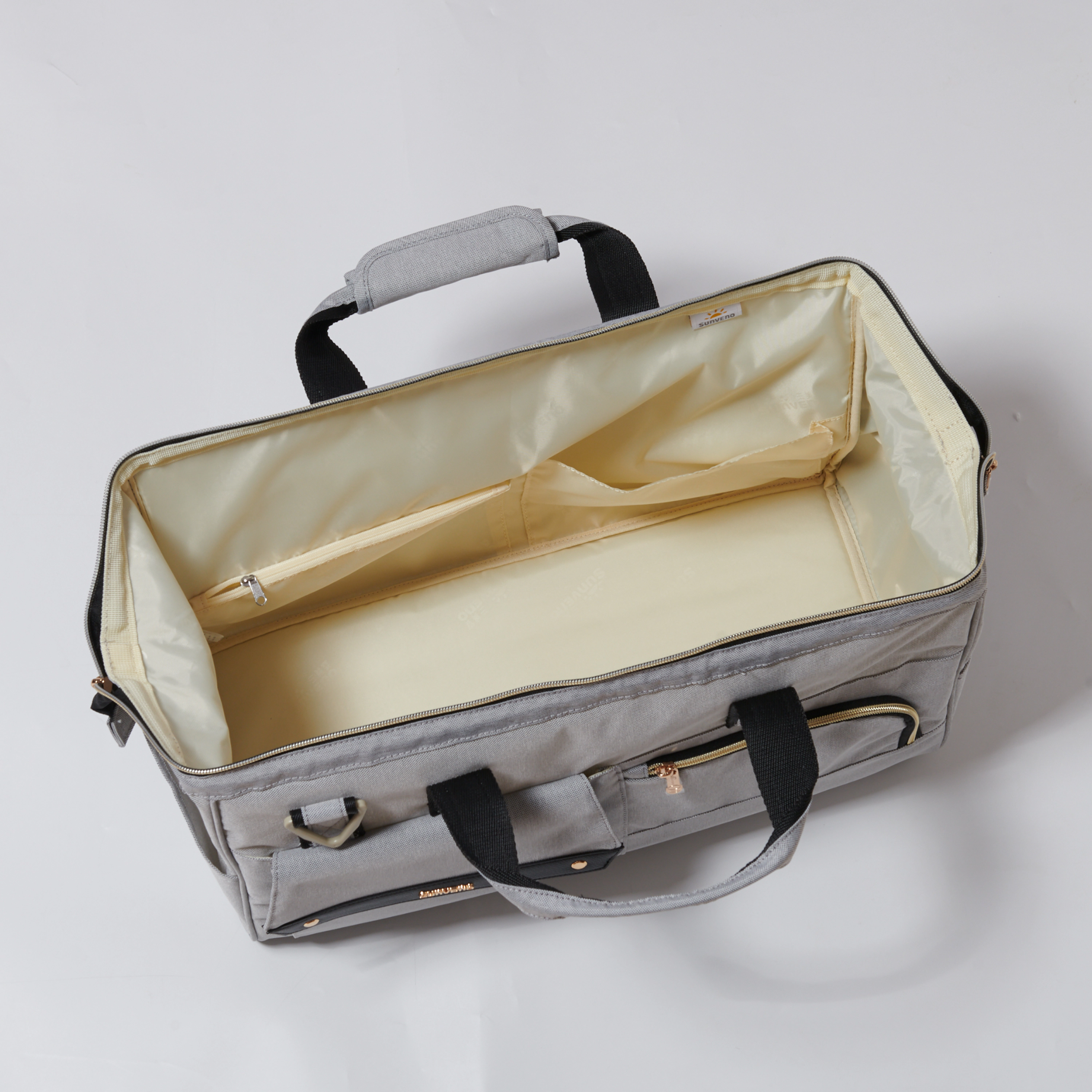 SUNVENO 3-in-1 Large Capacity Weekender Diaper Bag Travel Duffel
