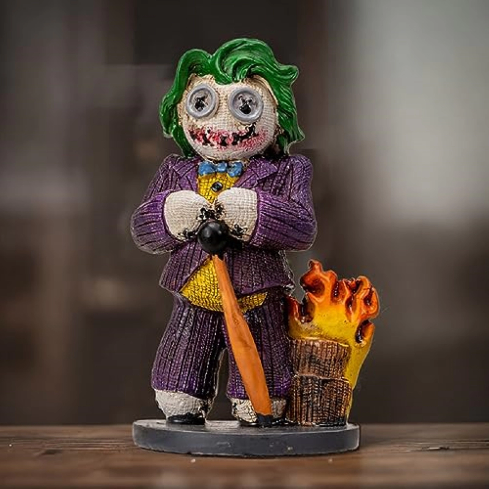 Pacific Giftware Pinhead Monsters Joker Figurine 4.5 inch by Ruben Macias