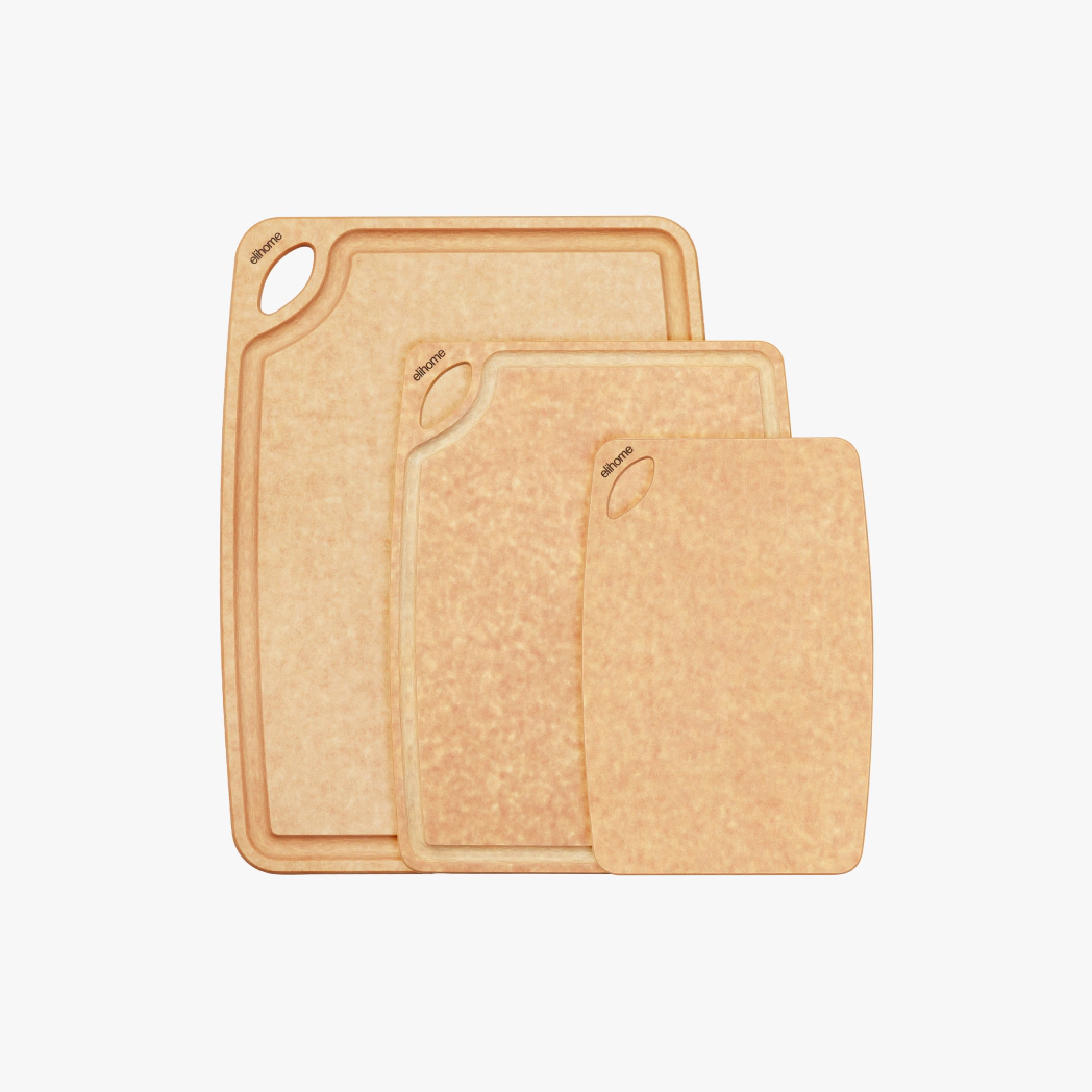 Elihome Classic Series 3-Piece Cutting Board Set S M L
