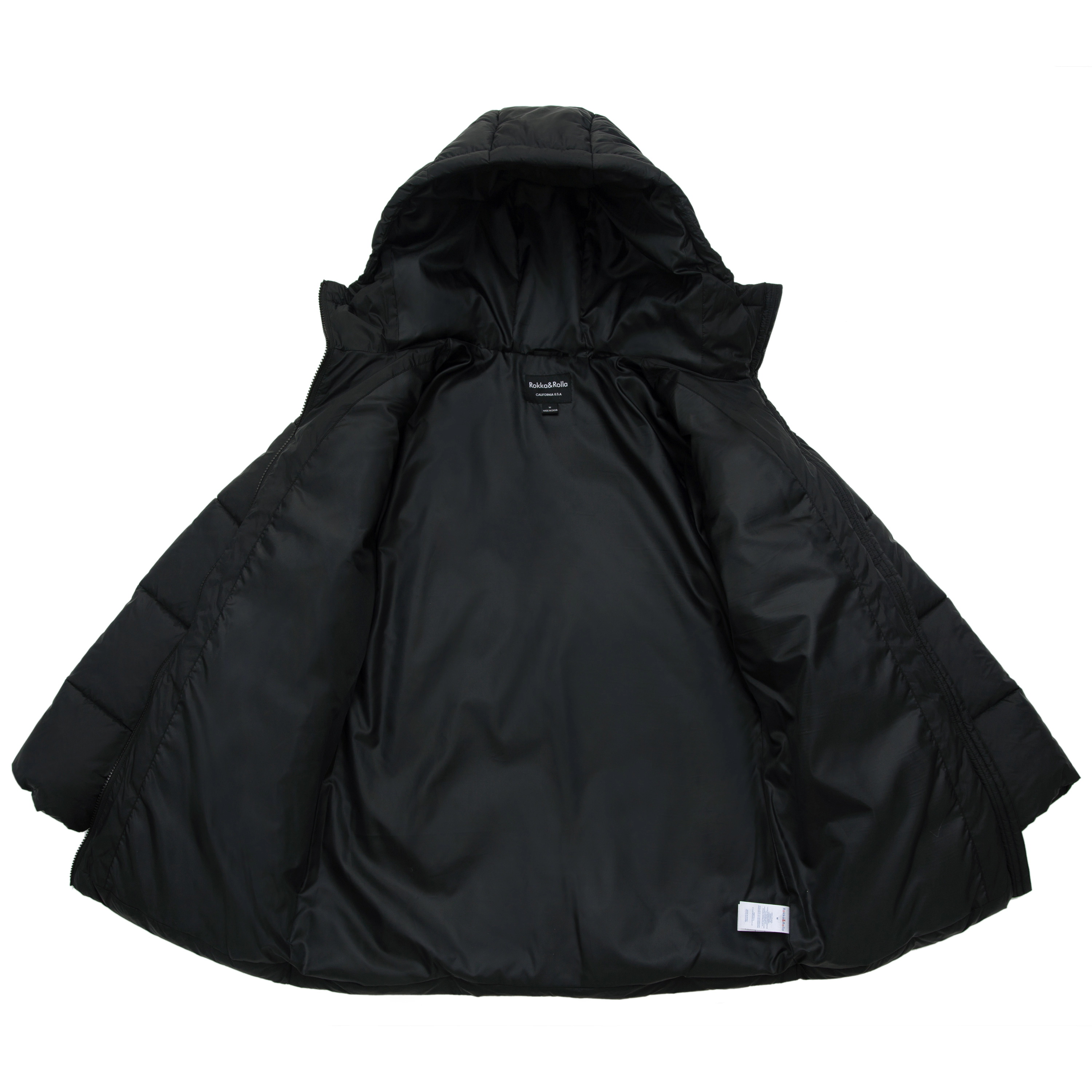 Rokka&Rolla Womens Mid-Length Lightweight Puffer Jacket