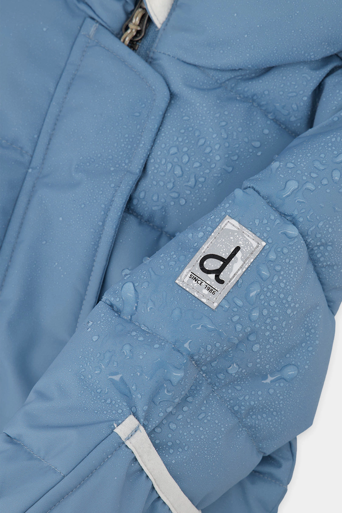 Deux par Unisex Cloud Quilted One Piece Snowsuit Adapted for Car Seats