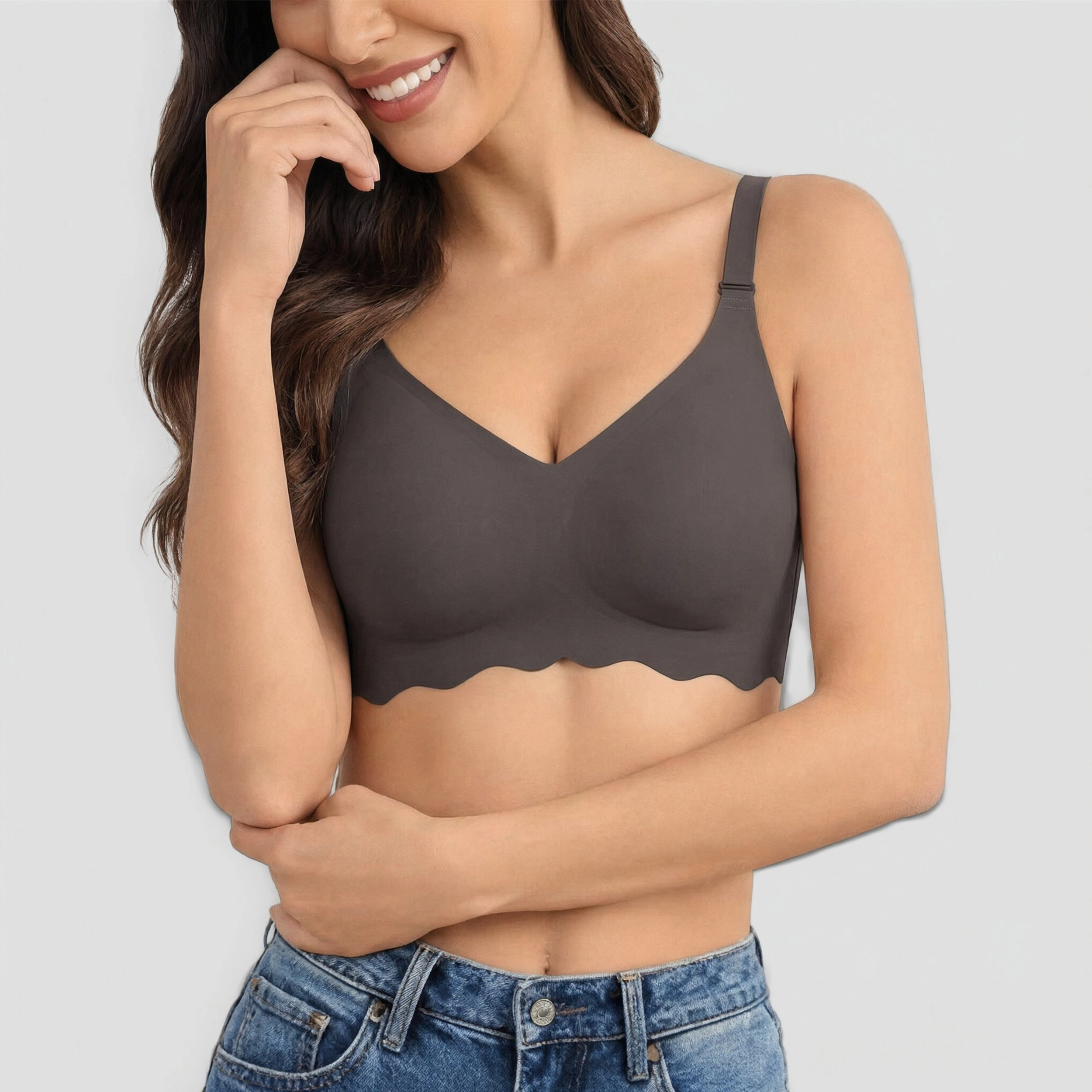 Avidlove Women's Seamless Wireless Padded Bralette