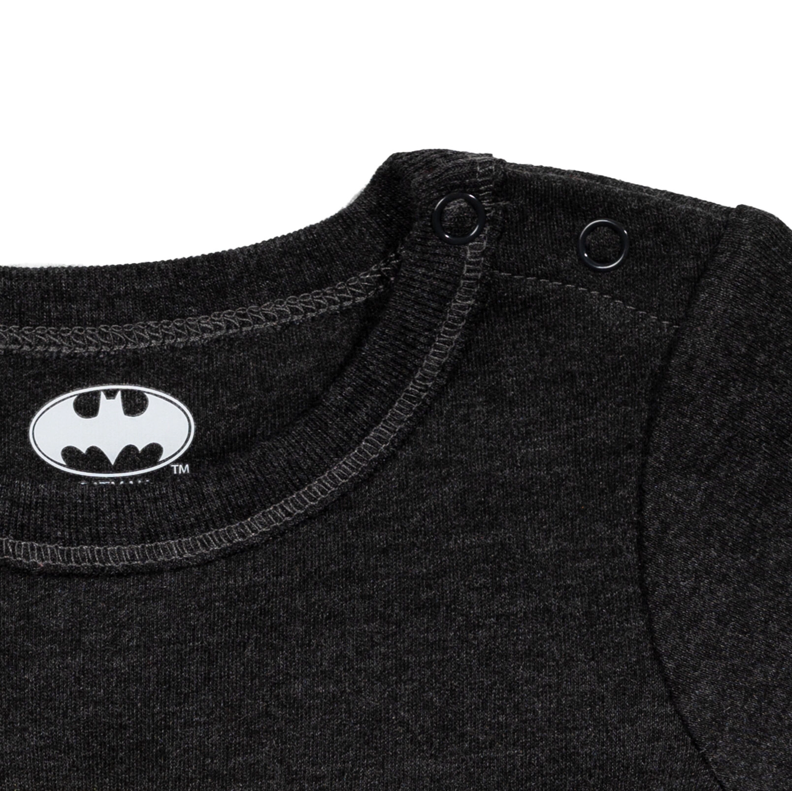 DC Comics Justice League Batman Baby Boys' 2-Piece Romper and Sun Hat Set
