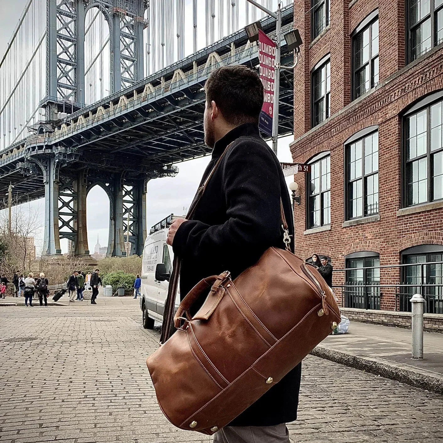 Steel Horse Leather Unisex The Dagny Weekender | Large Duffle Bag