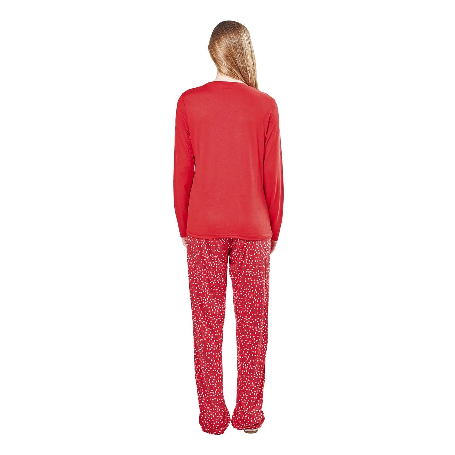 MeMoi Women's It's A Long Story Two-Piece Christmas Pajama Set