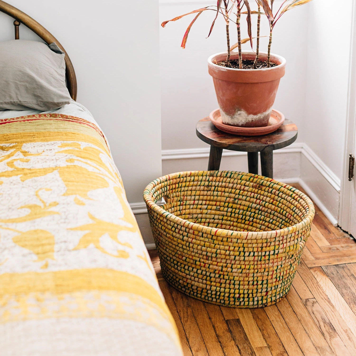 Ten Thousand Villages Bright Day Laundry Basket