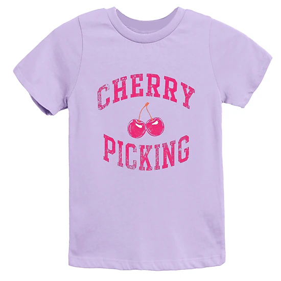 The Juniper Shop - Cherry Picking Varsity Arched - Youth Short