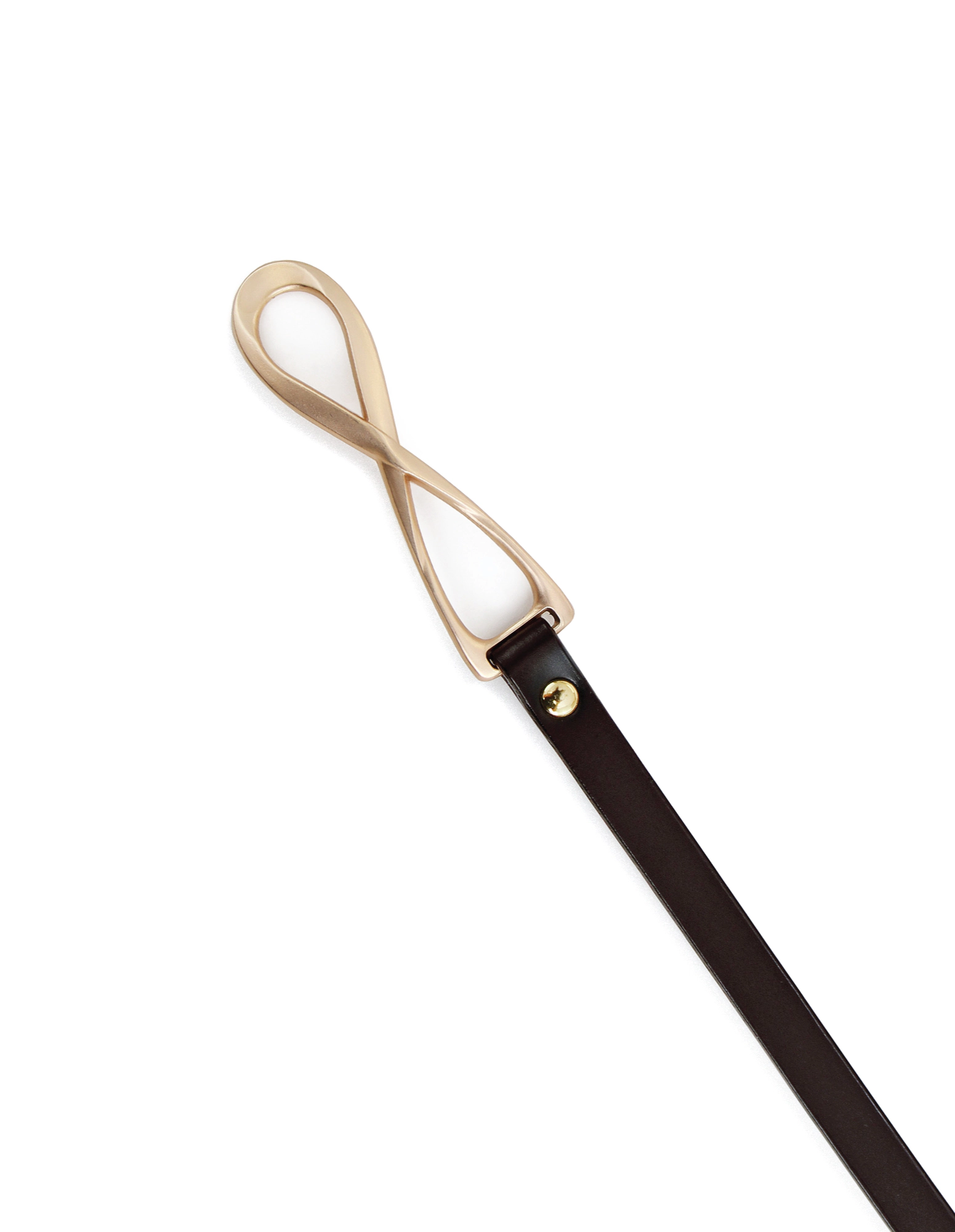Belle & Bloom Womens London Mood Leather Tie Belt