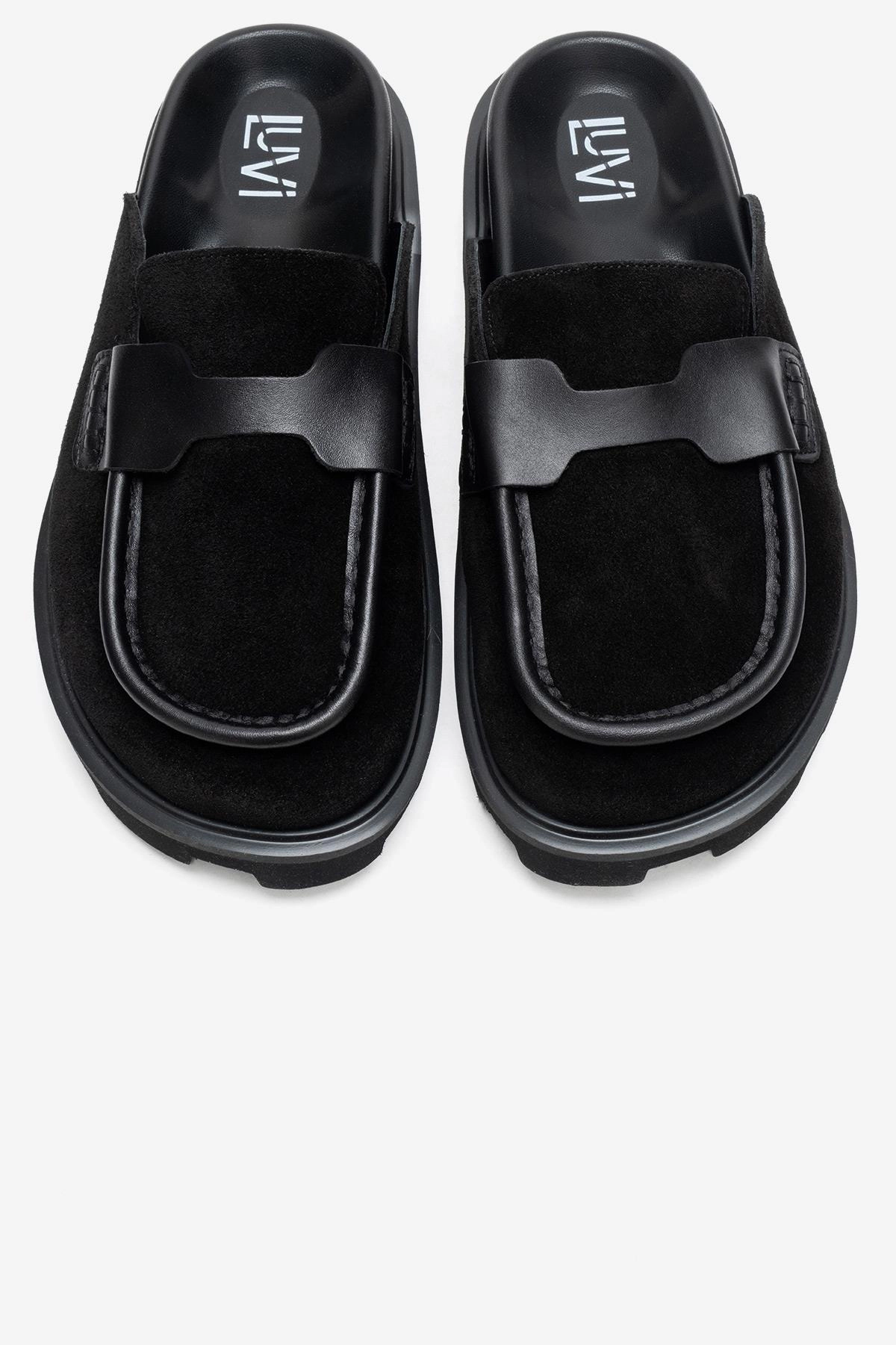 Forever & Always Womens Vela Leather Slipper