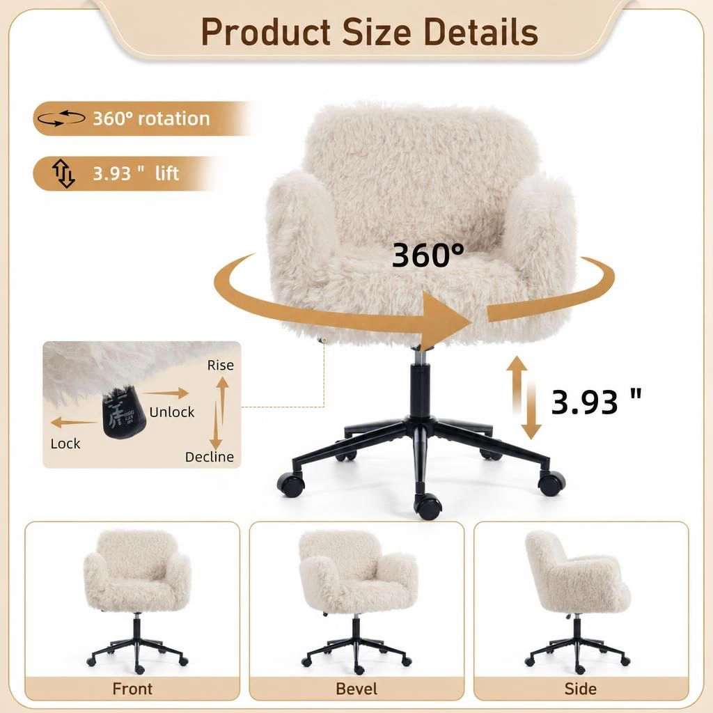 GOODSILO Upholstered Fabric Accent Chair