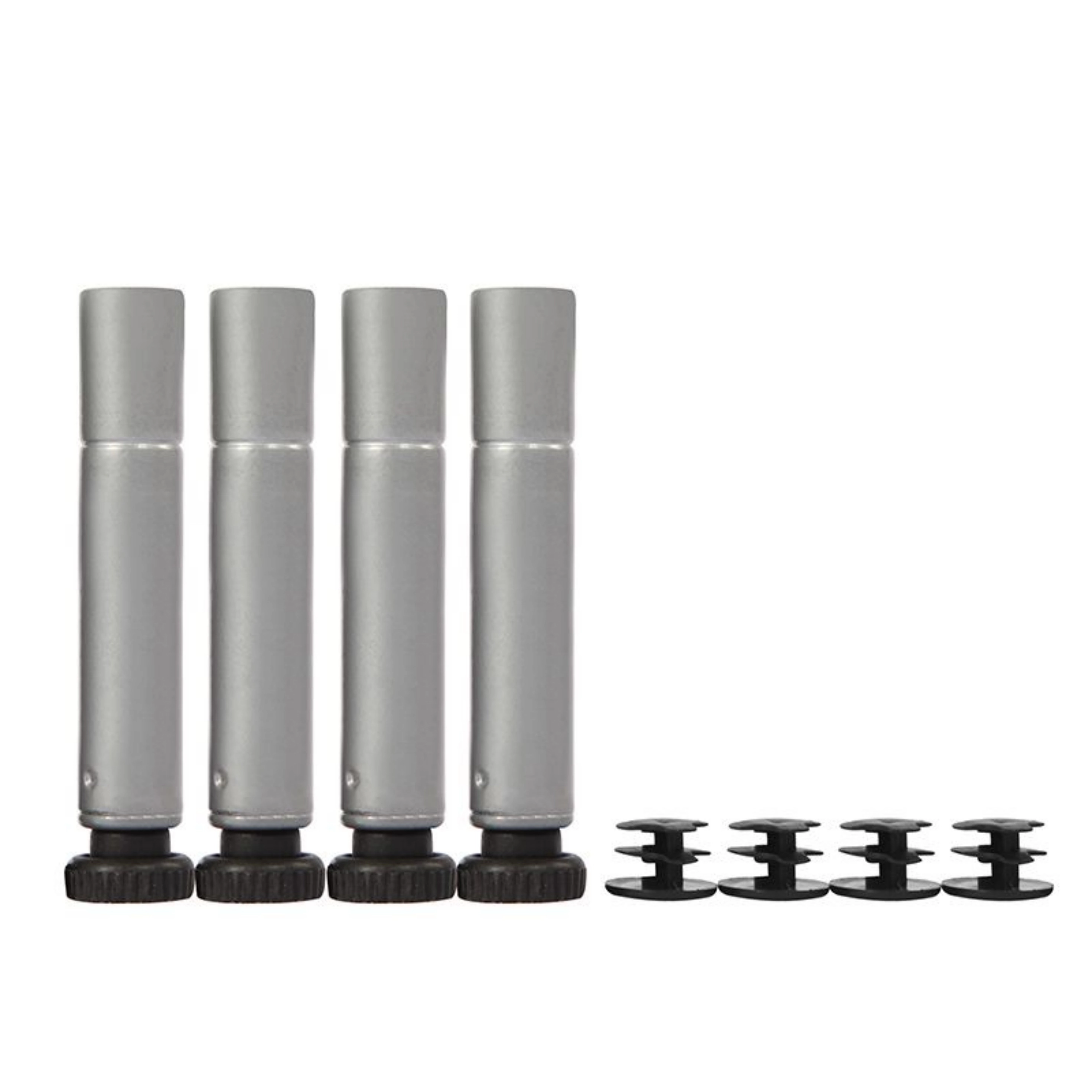 Flynama Changeable Assembly Carbon Steel Storage Rack 59.06 in H x 21.25 in W x 11.42 in D Silver Finish